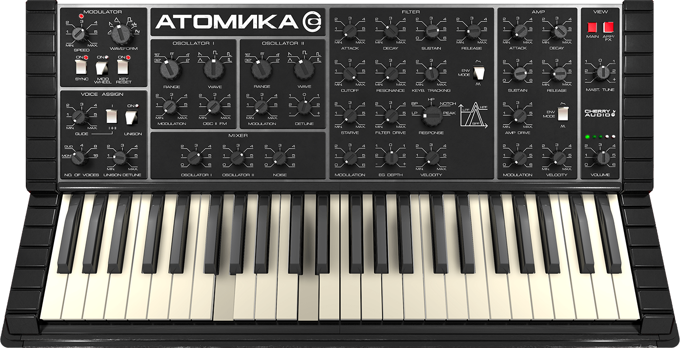 Photo of Cherry Audio Atomika Virtual Analog Synthesizer Plug-in