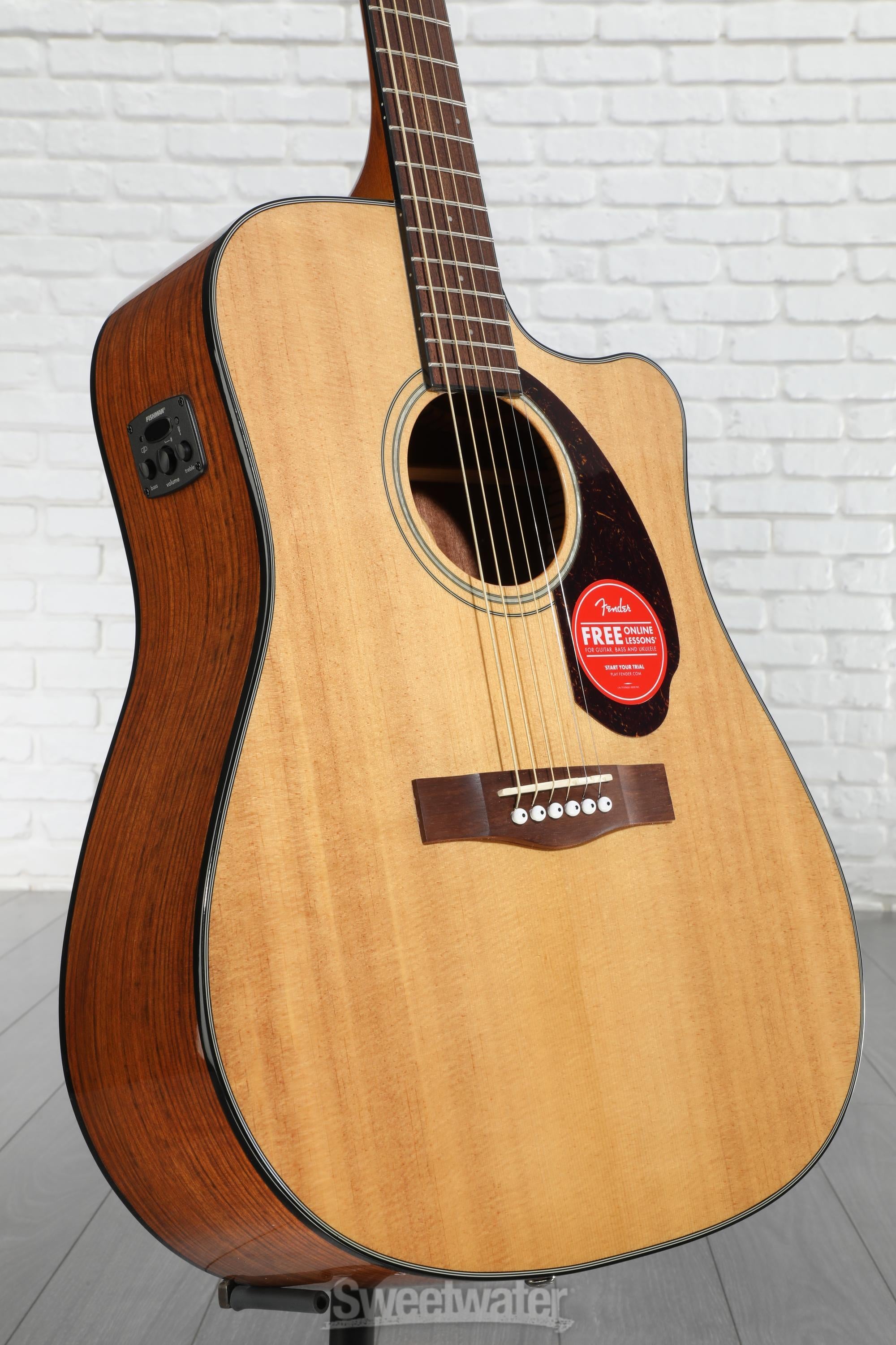 Fender CD-140SCE Dreadnought Acoustic-Electric Guitar
