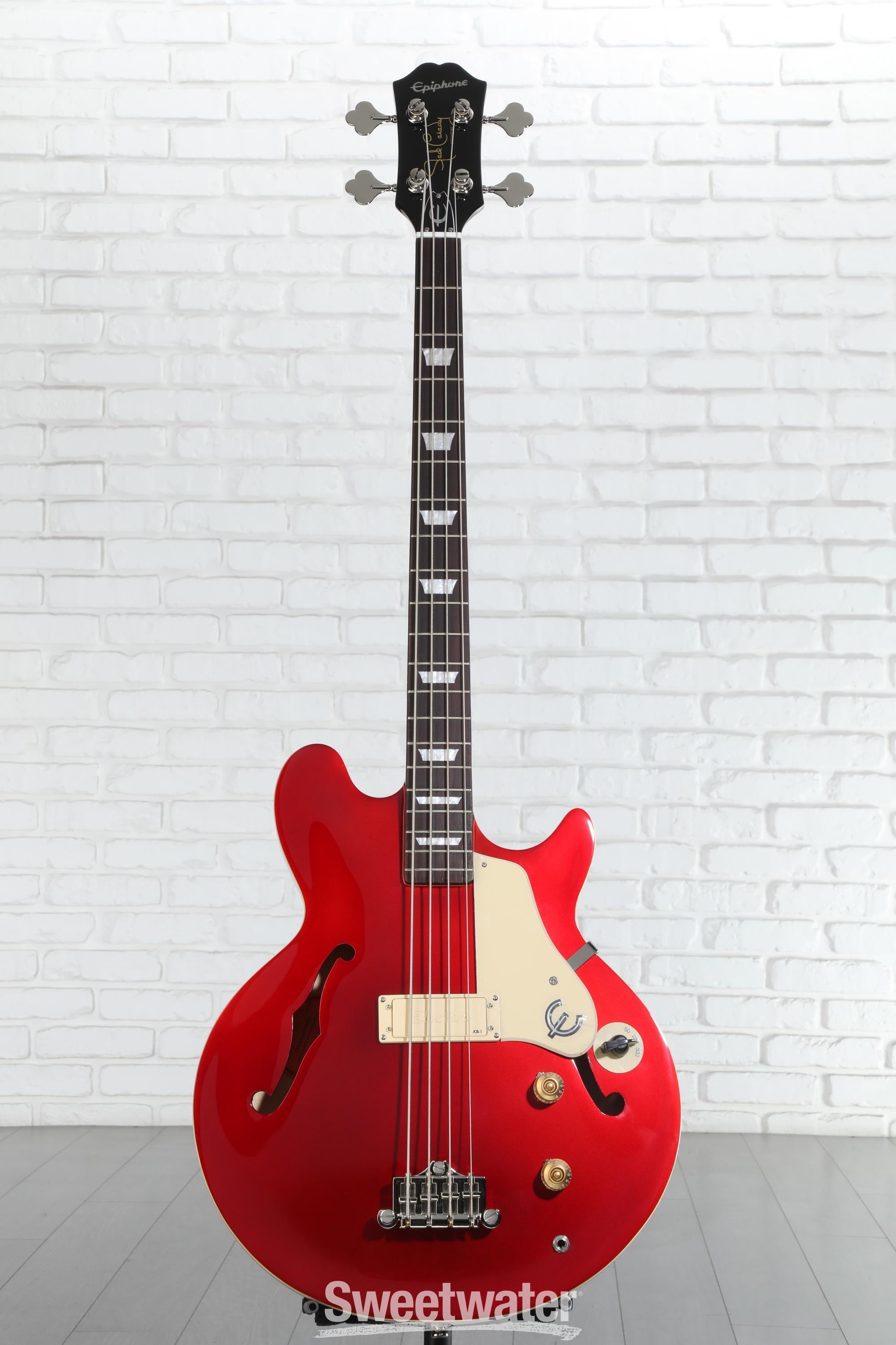 Epiphone Jack Casady Signature Bass - Sparkling Burgundy | Sweetwater