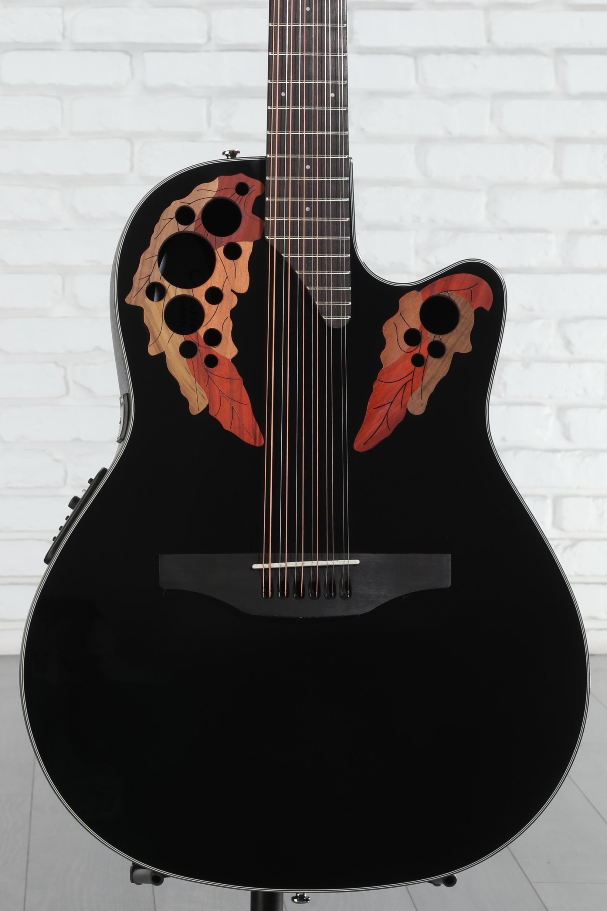 Ovation Elite Celebrity Mid-depth 12-string Acoustic-electric