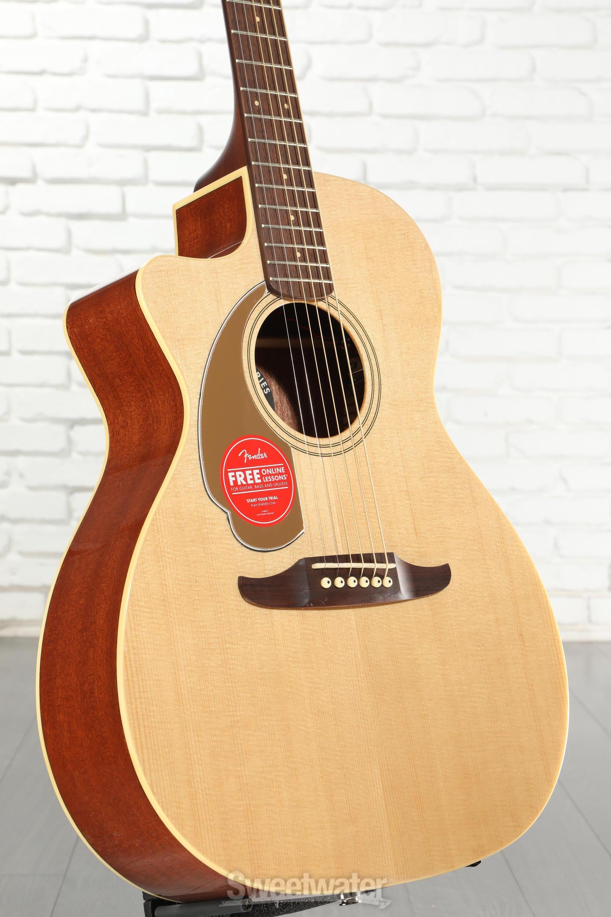 Fender Newporter Player Left-handed Acoustic-electric Guitar