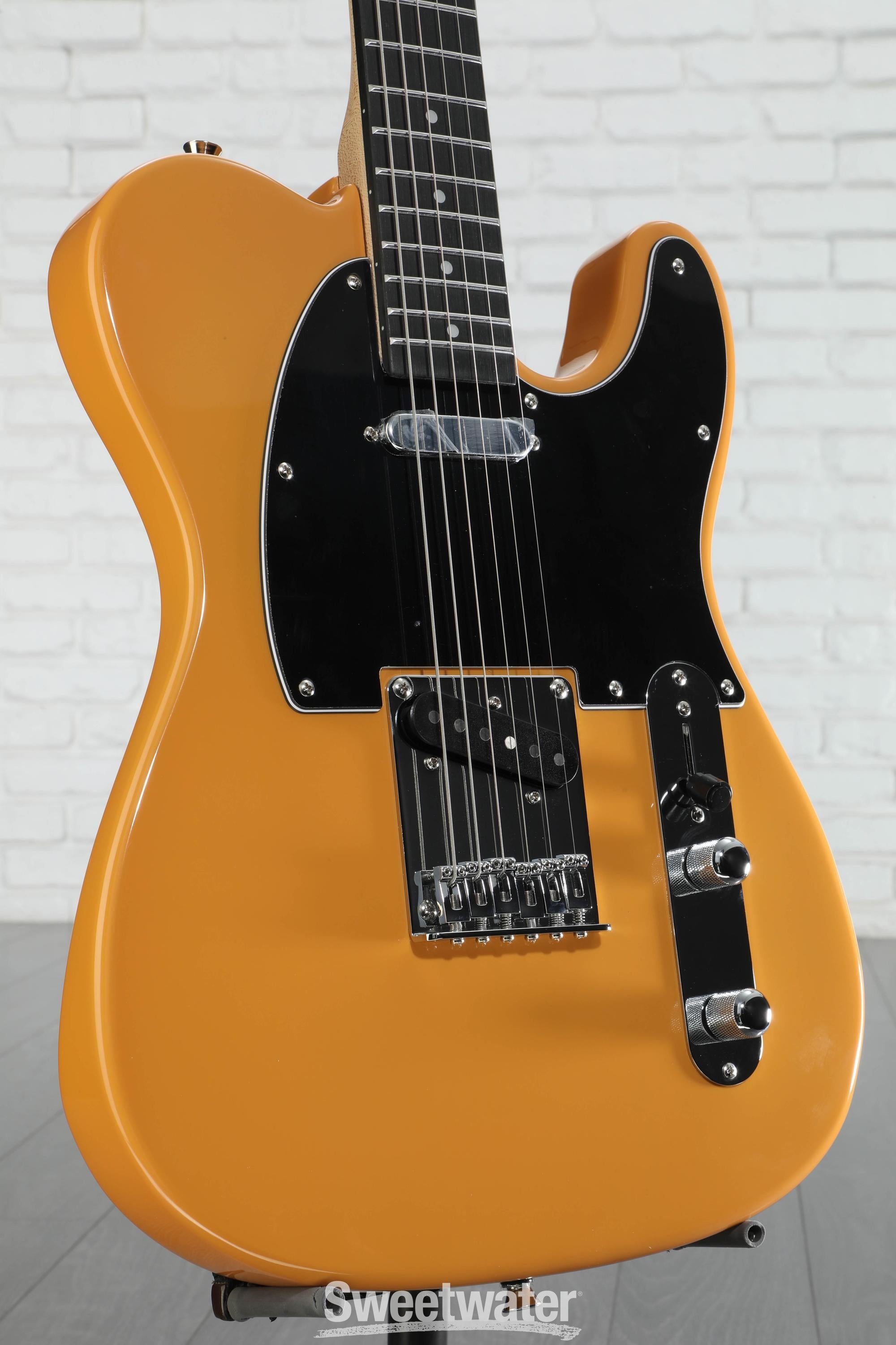 Photo of Journey Instruments OT990 Overhead Electric Texan Travel Guitar - Blonde