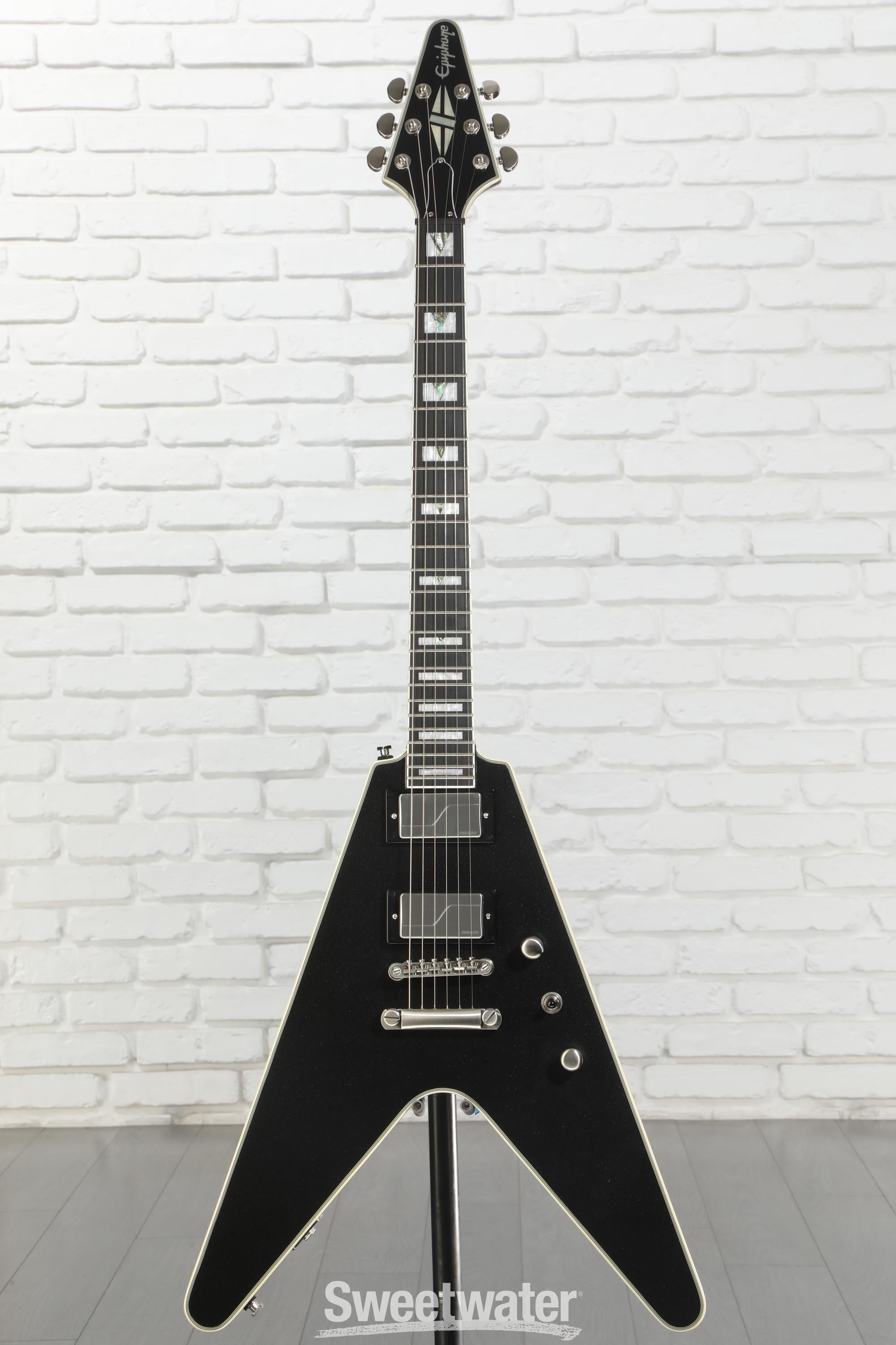 Epiphone Flying V Prophecy Electric Guitar - Aged Jet Black