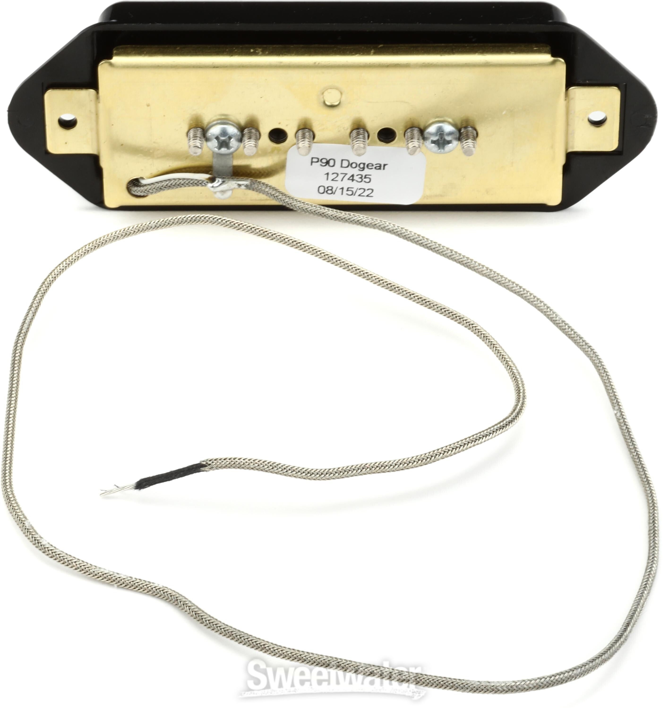 Gibson Accessories P-90 Dogear Single-coil Pickup - Black | Sweetwater