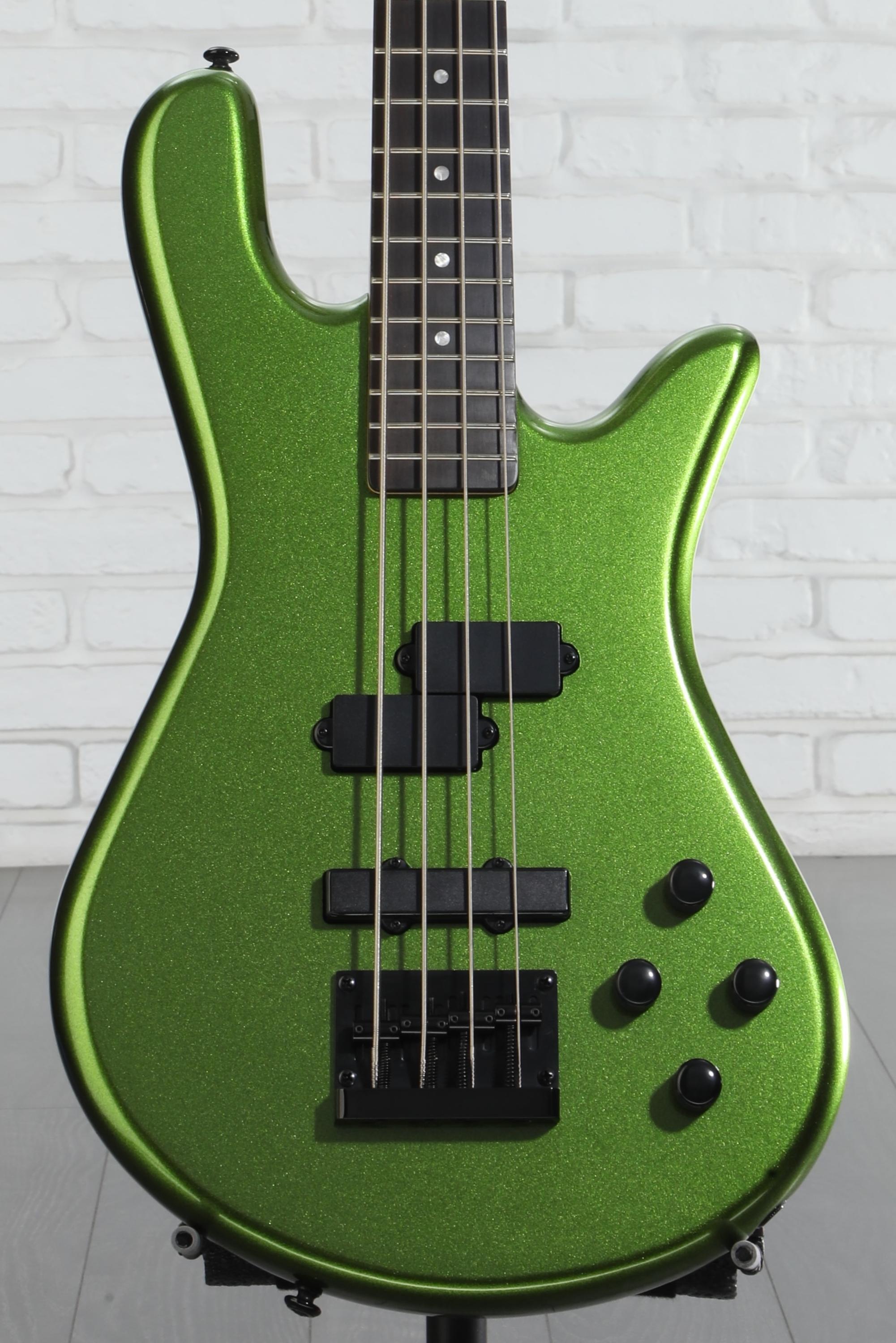 Spector Performer 4 Bass Guitar - Metallic Green | Sweetwater