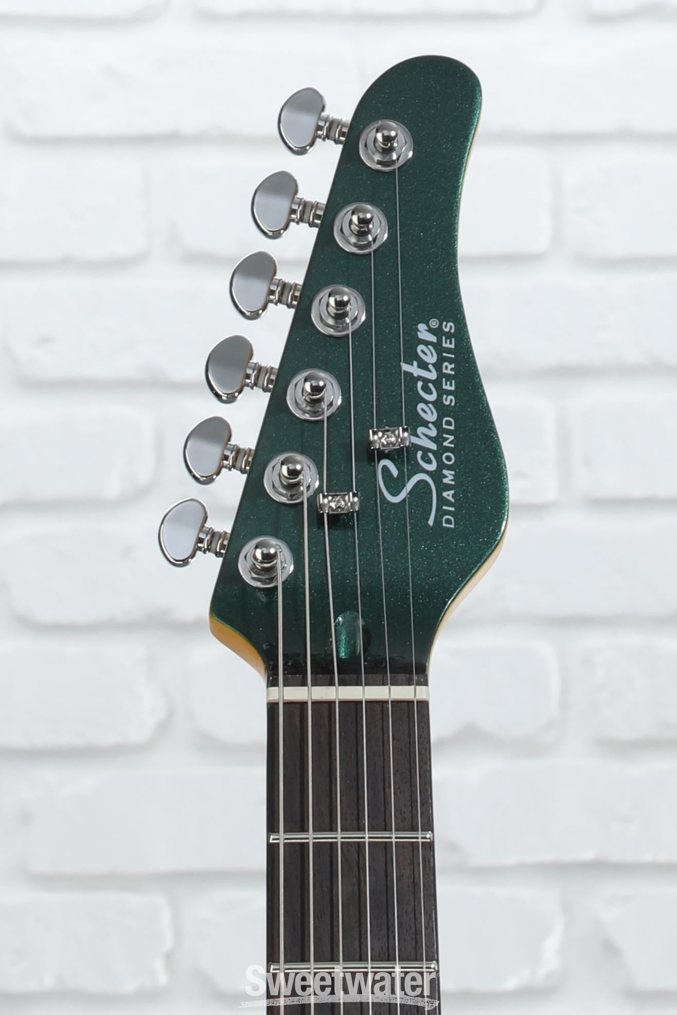 Schecter PT Fastback II B Electric Guitar - Dark Emerald Green