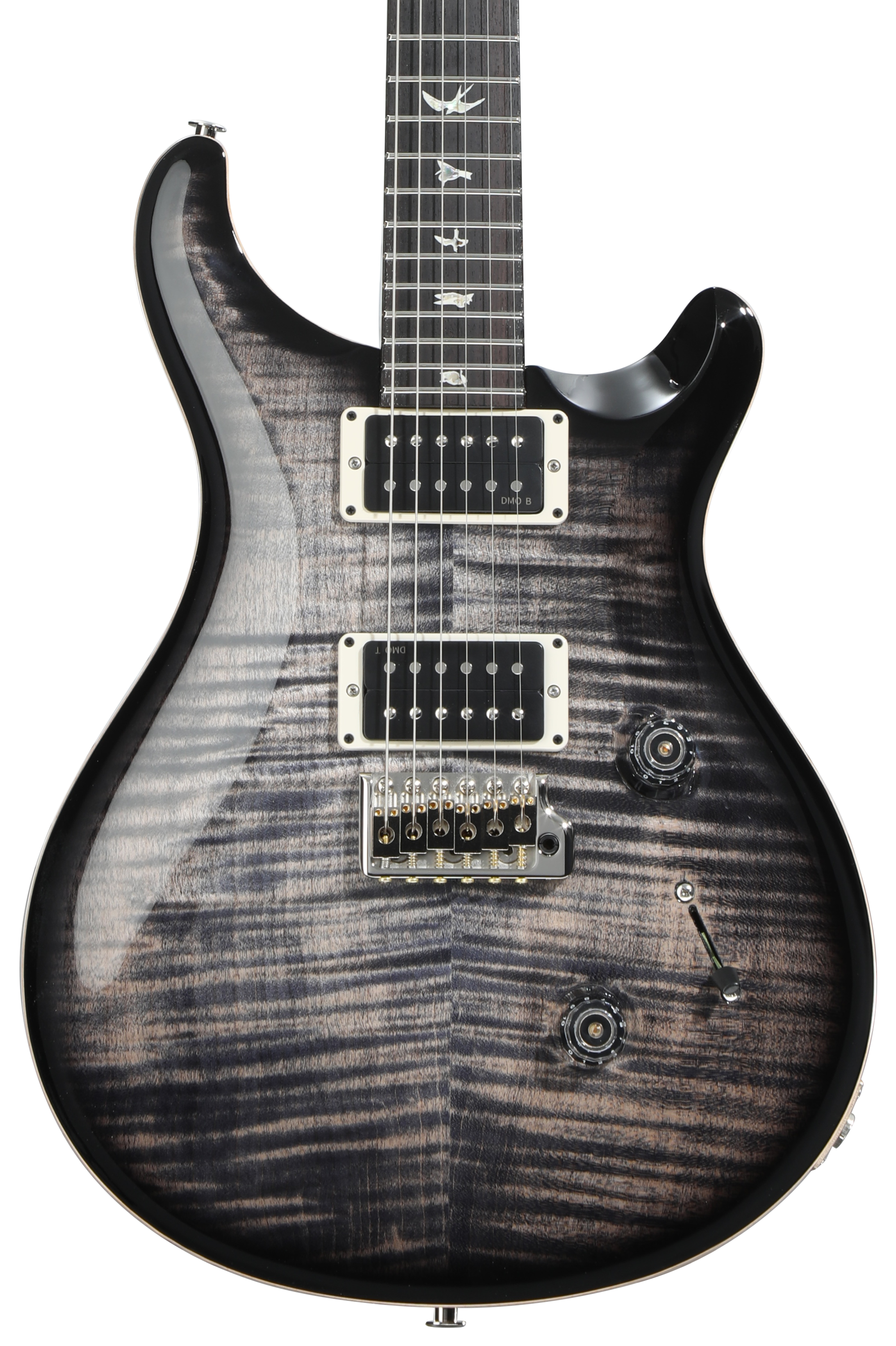 PRS Custom 24 Electric Guitar - Charcoal Burst | Sweetwater