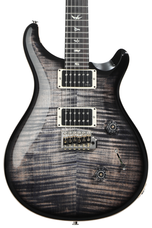 ギター 2014 PRS CUSTOM24 10TOP GRAY BLACK PRS CE 24 Electric Guitar - Black Top | Sweetwater