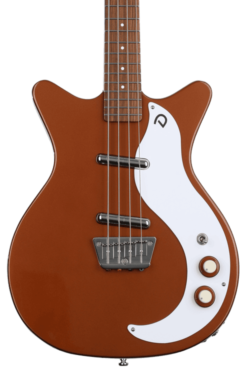 Danelectro '59DC Short Scale Bass Guitar - Copper