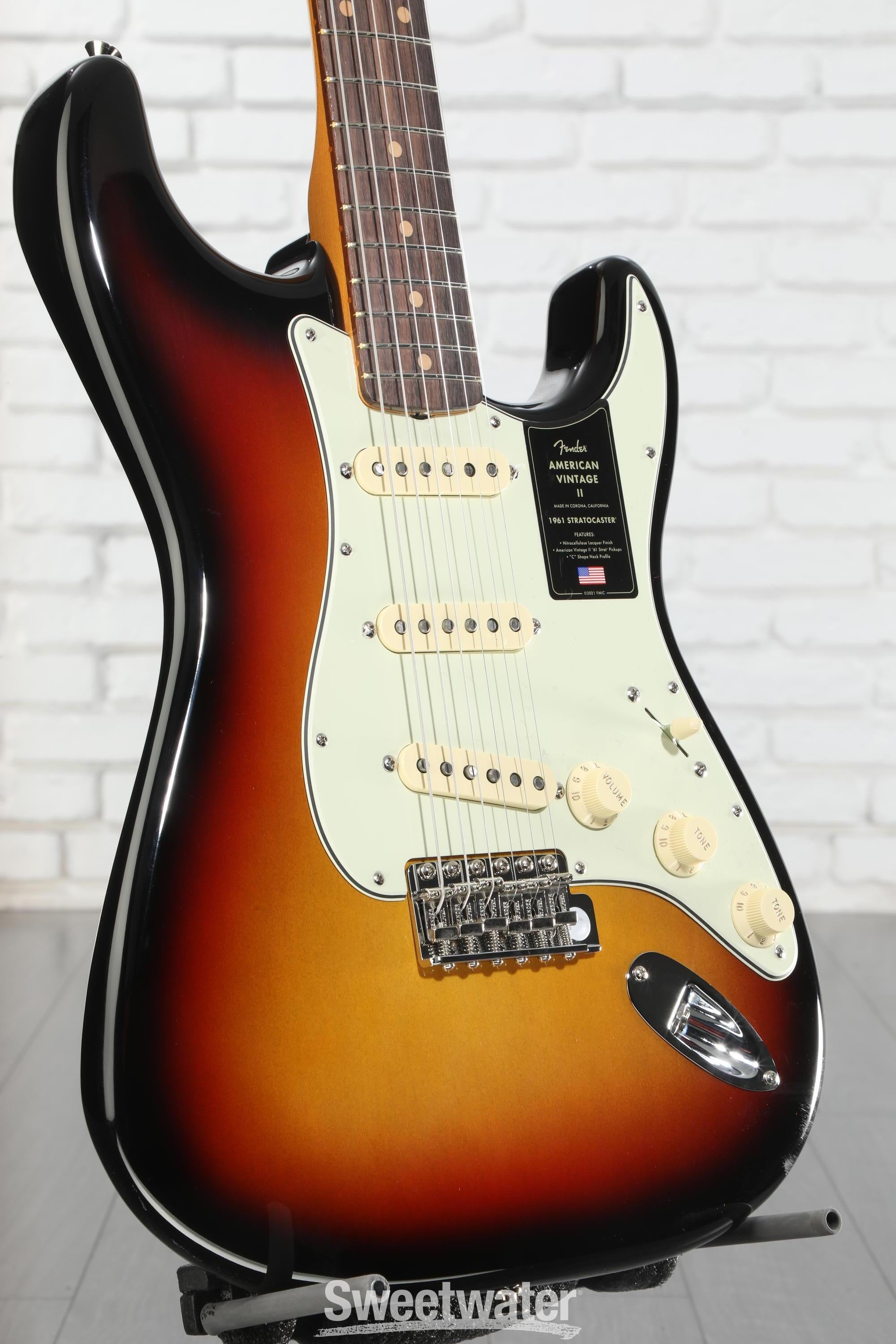 【10797】Fender USA American Fender American Vintage II 1961 Stratocaster Olympic White (SN