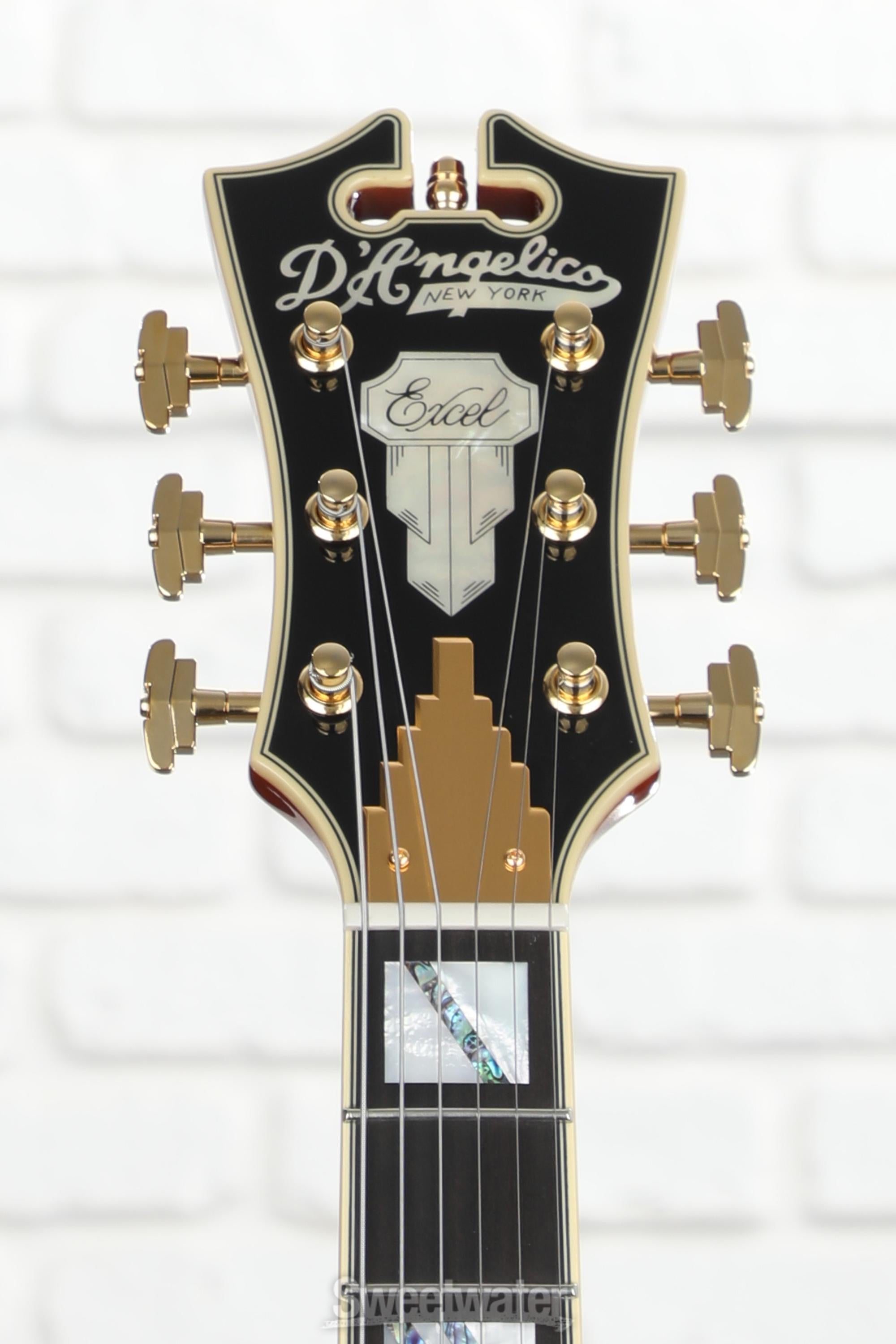 エクセルギターズエレキギター D'Angelico Excel 59 Hollowbody Electric Guitar - Viola with