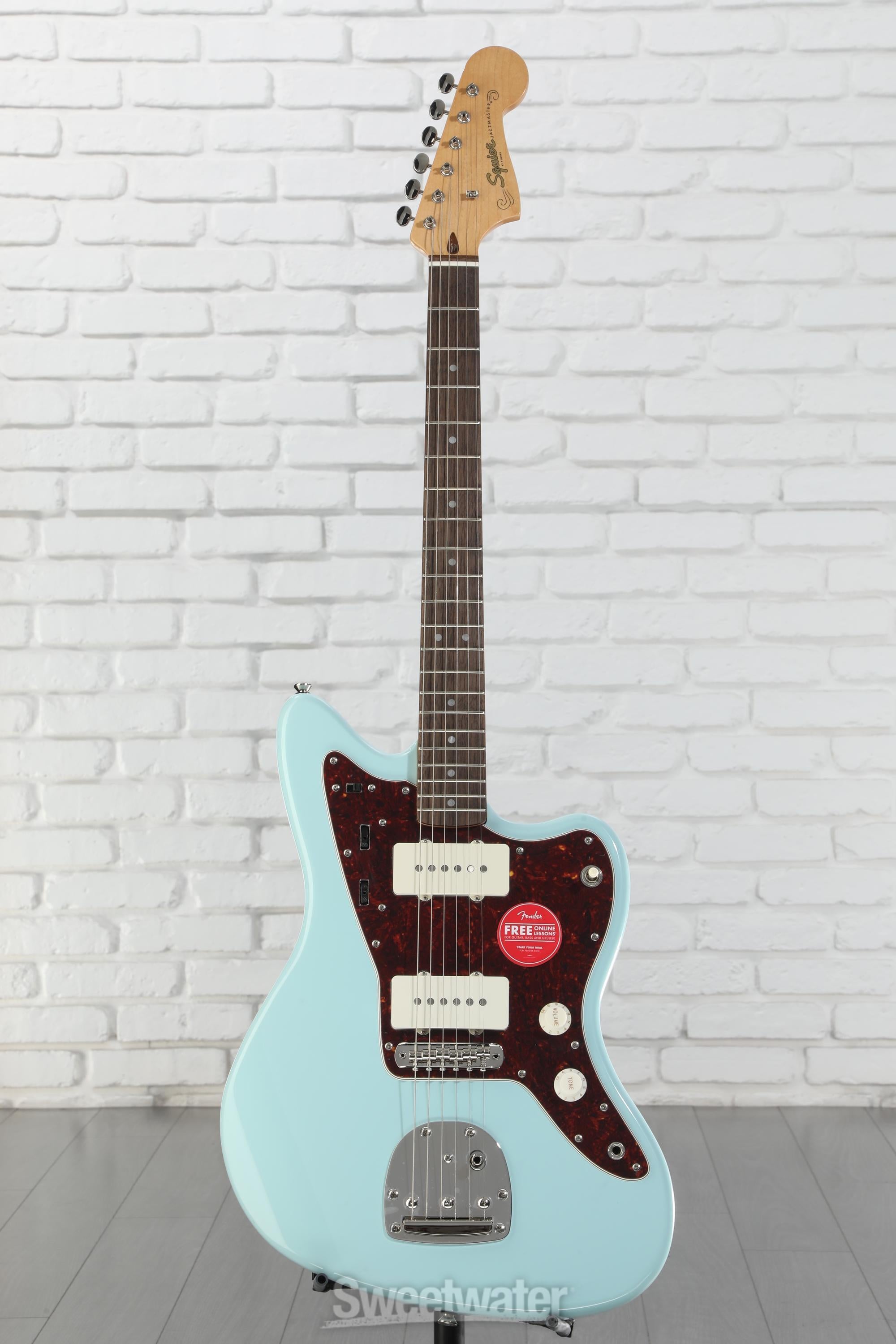 スクワイヤ Classic Vibe '60s ジャズマス Sonic Blue Squier Classic Vibe '60s Jazzmaster - Sonic Blue | Sweetwater
