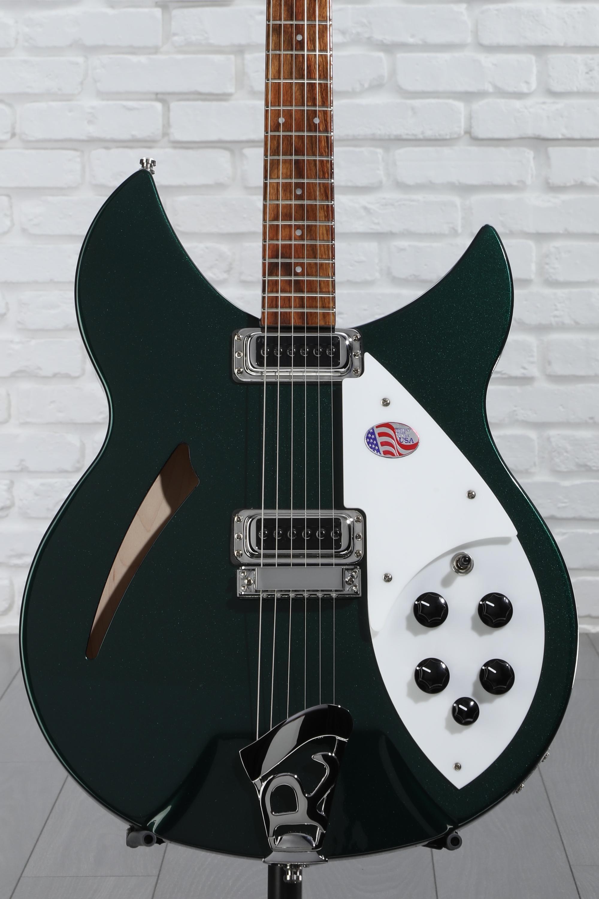 Rickenbacker 330 ブラックエレキギター Rickenbacker 330 Matte Black – Chicago Music Exchange