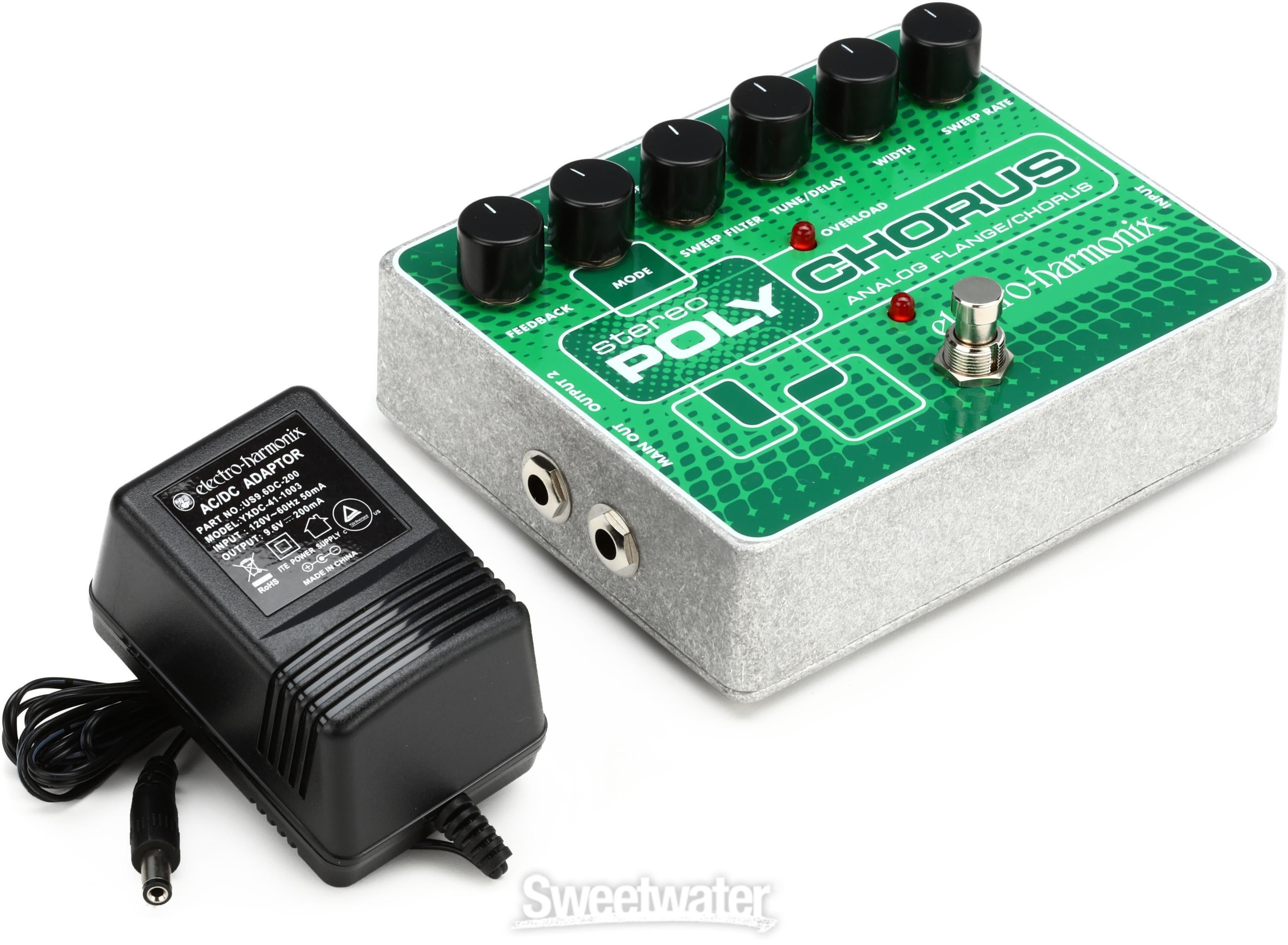 Electro-Harmonix Stereo Polychorus Analog Flange/Chorus | Sweetwater