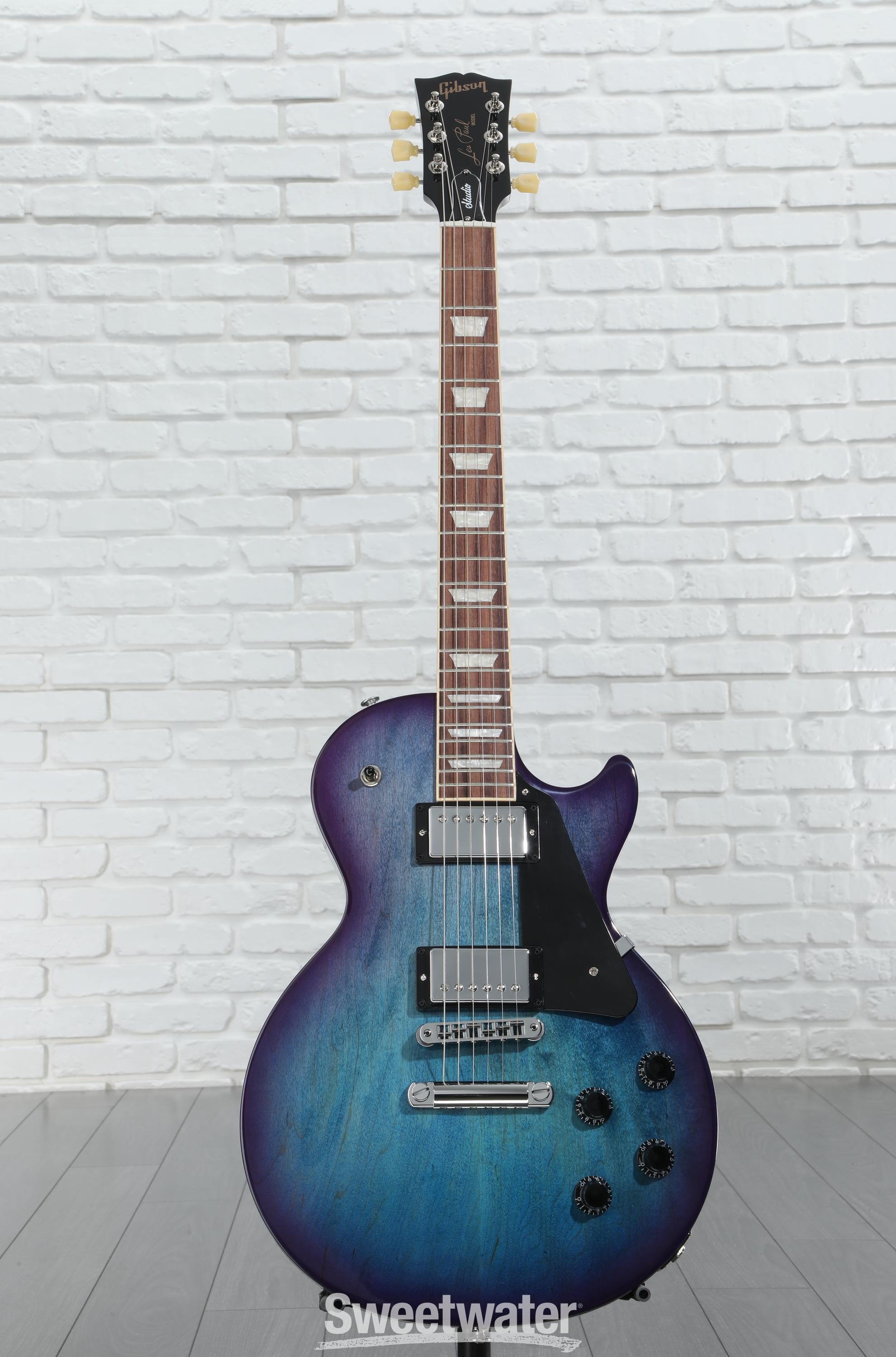 Gibson Les Paul Studio Electric Guitar - Blueberry Burst