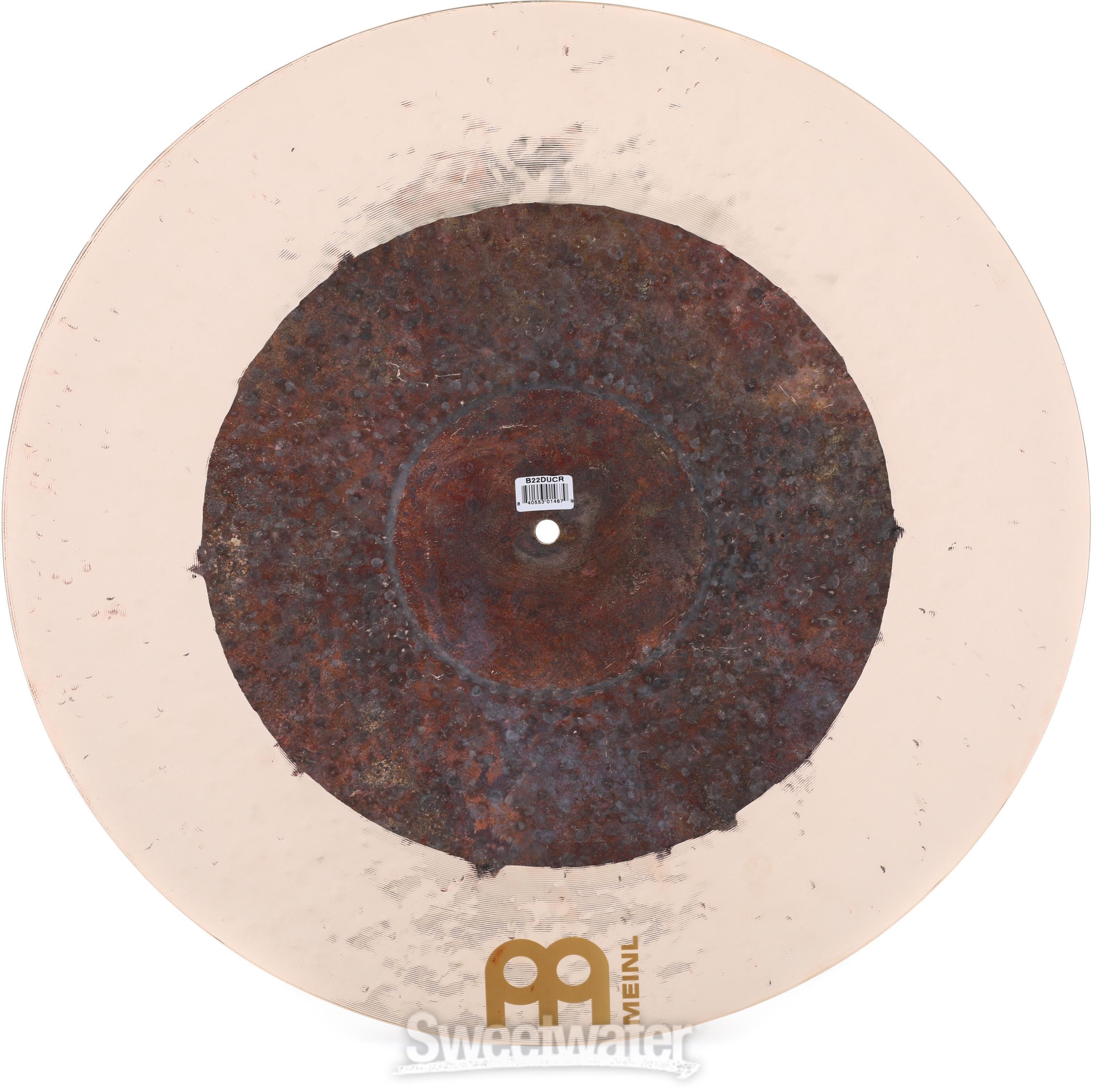 Meinl byzance dual crash ride outlet 22