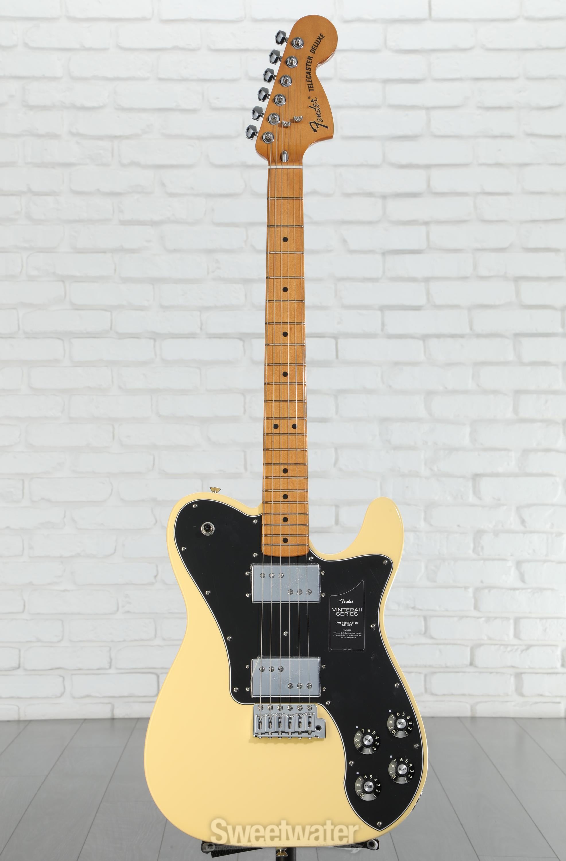 ギター Fender vintera II Telecaster Deluxe Amazon.com: Fender Vintera II '70s Telecaster Deluxe