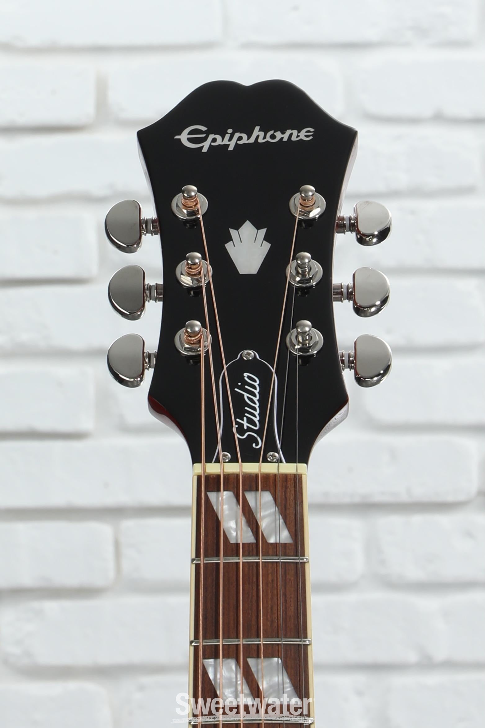 ギター Epiphone Hummingbard/Pro/AW Epiphone Hummingbird Studio Acoustic-Electric Guitar Faded