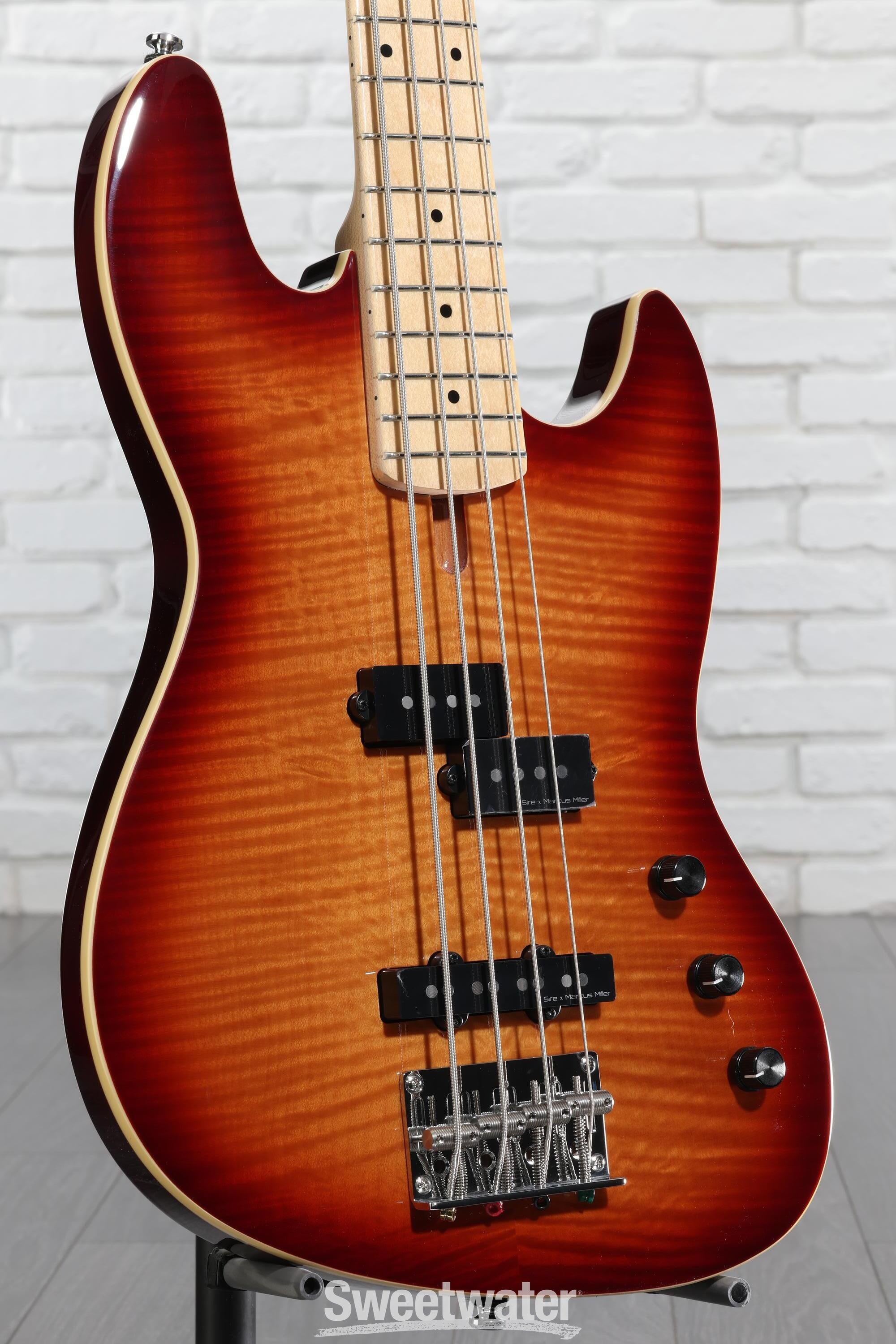 【Rai】Sire U5 4st Marcus Miller ベース Sire Marcus Miller U5 Alder 4-string Bass Guitar - Tobacco