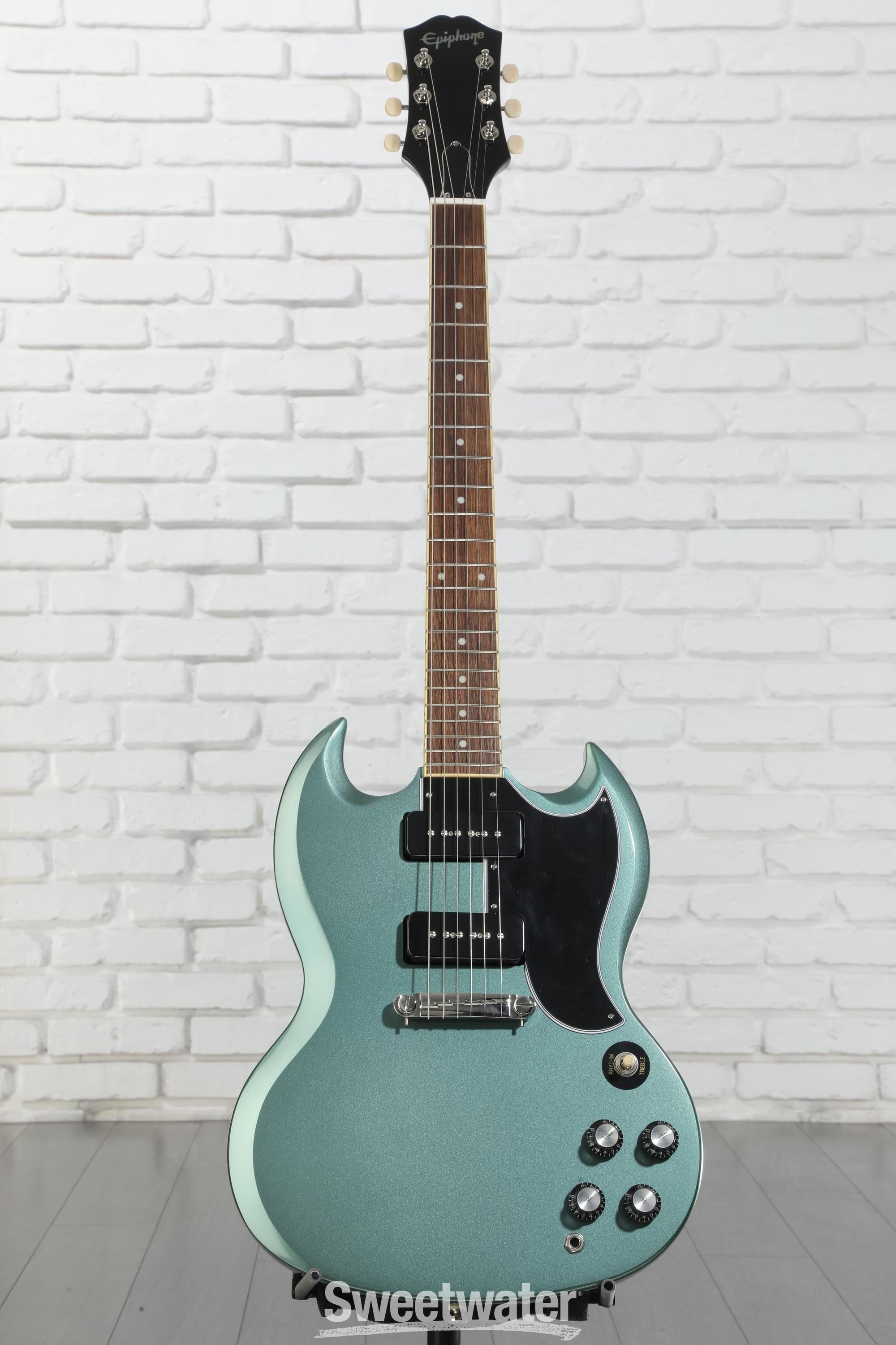 Epiphone SG Special ペルハム ブルー Epiphone Rock Royalty Powered by P-90s – Gibson