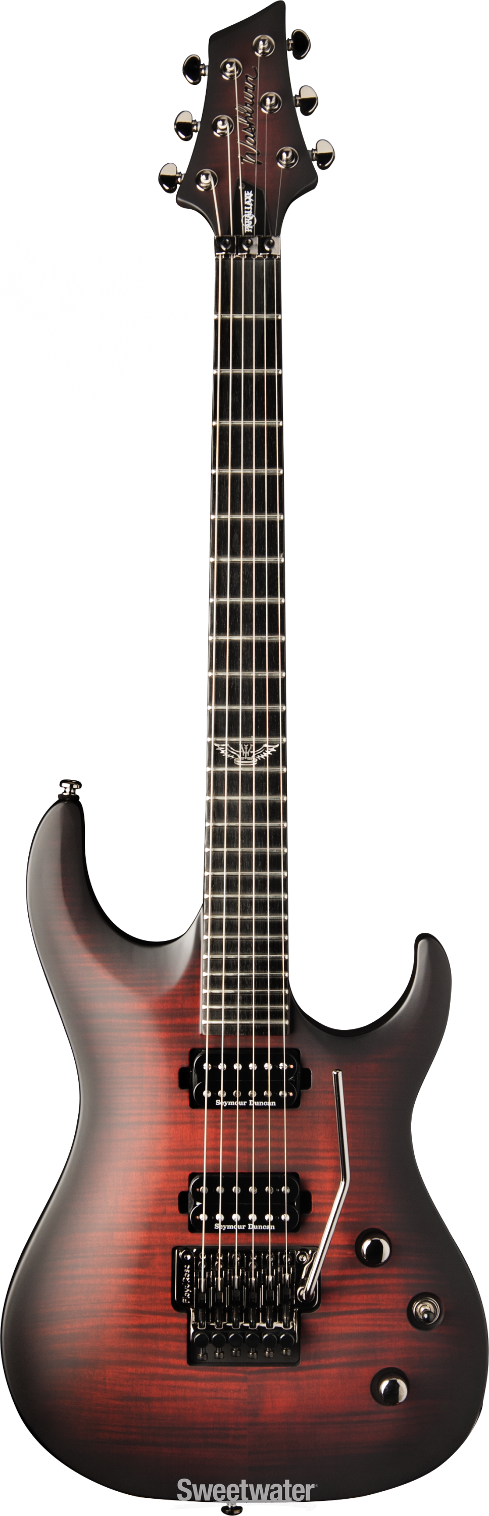 Washburn Parallaxe M20FRF Dent and Scratch - Flame Black Cherry