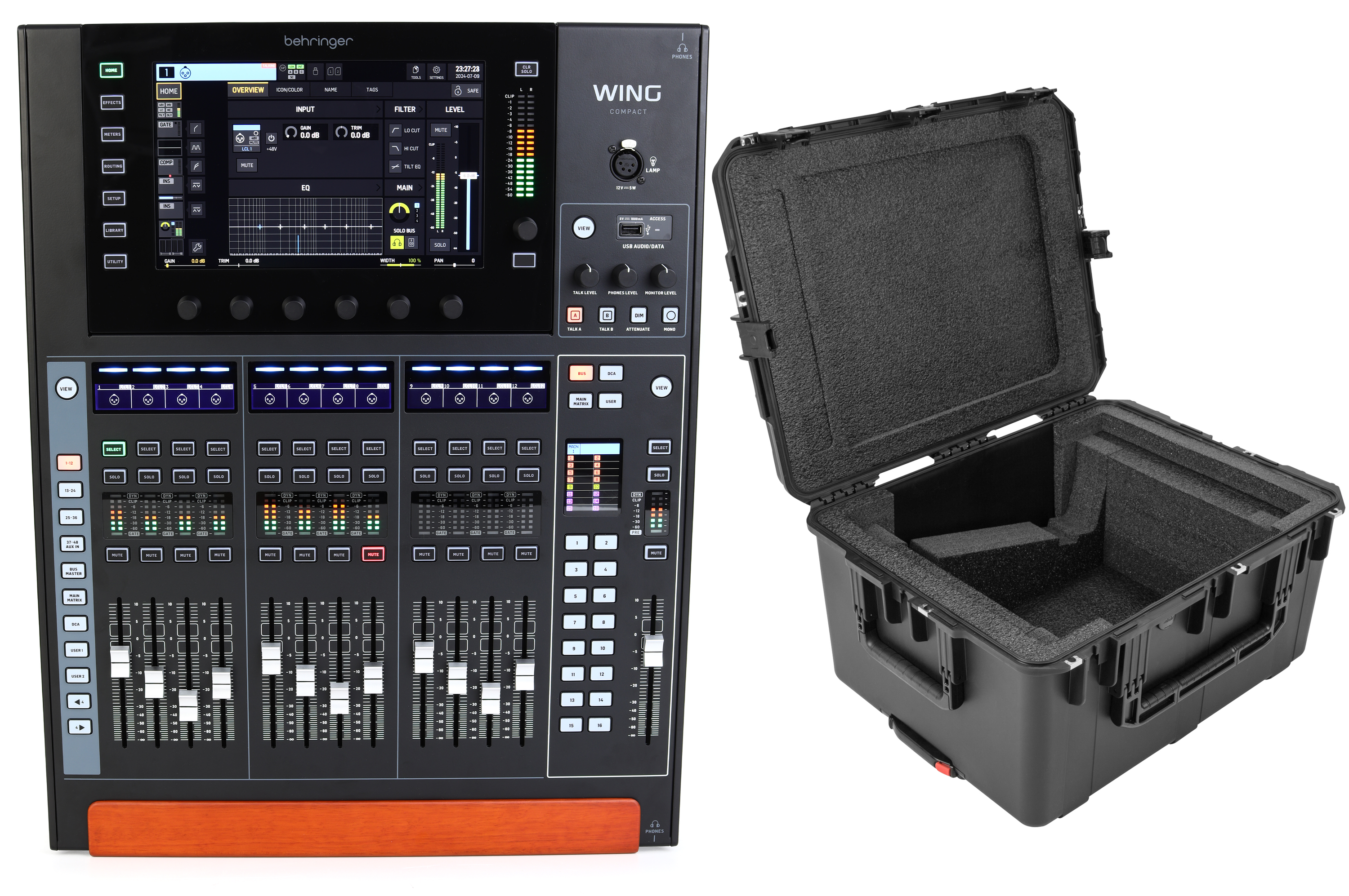 Behringer WING Compact 48-channel Digital Mixer with Hardshell