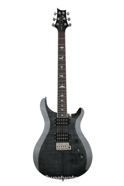 PRS SE Custom 24 - Gray Black - Sweetwater Exclusive