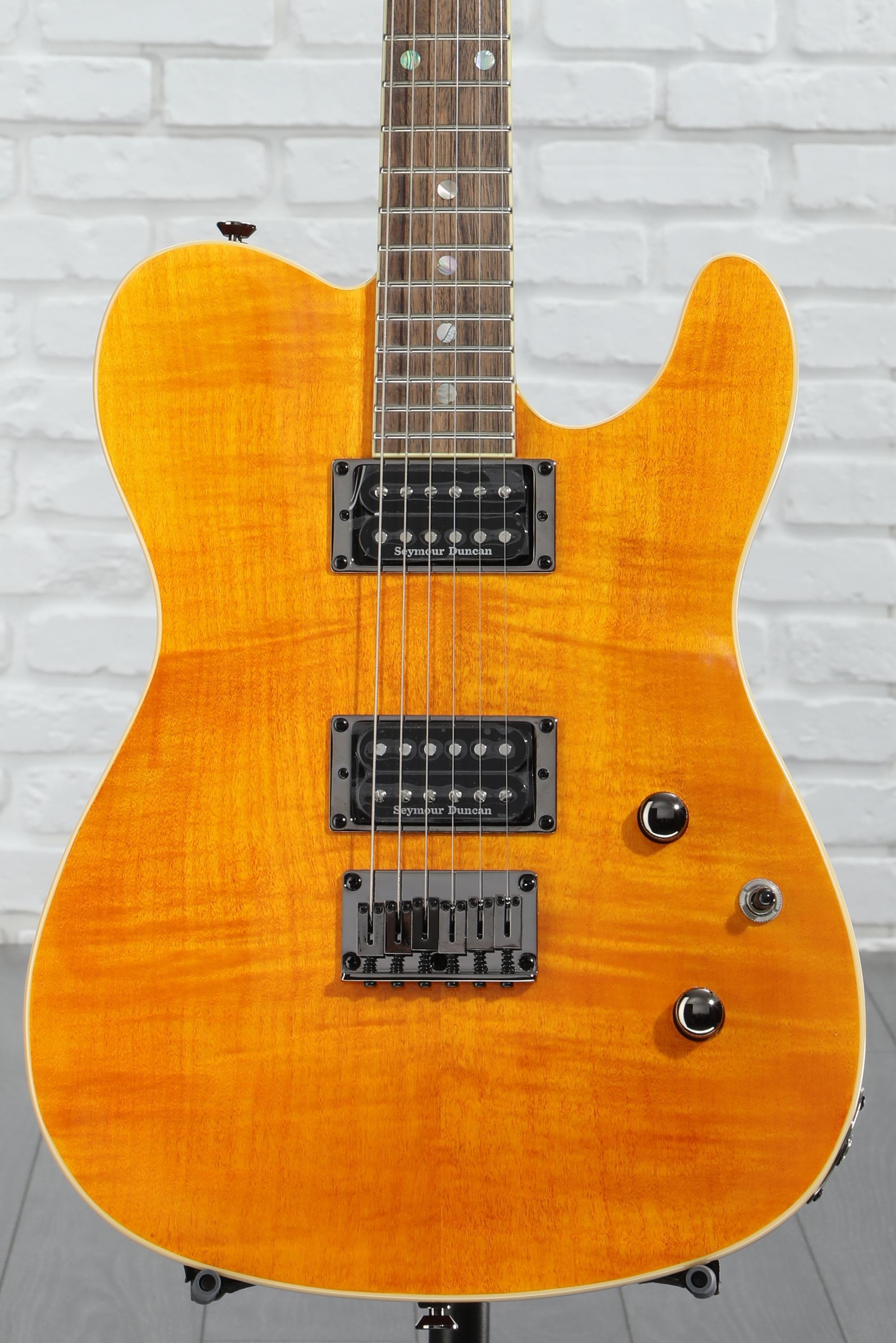 Fender(フェンダー) Telecaster FMT HH Amber Fender Special Edition Custom Telecaster FMT HH - Amber