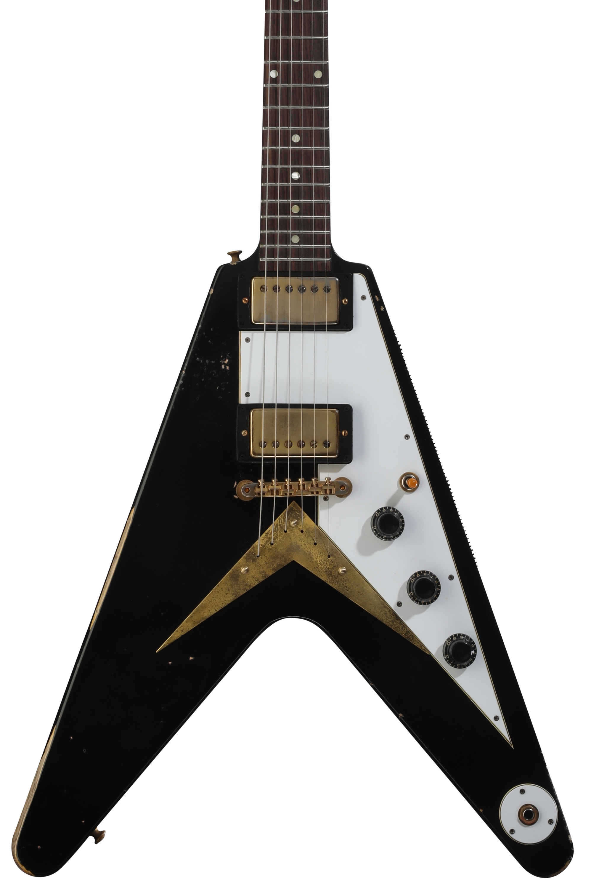 Gibson Custom Dealer Select 1958 Korina Flying V Electric Guitar