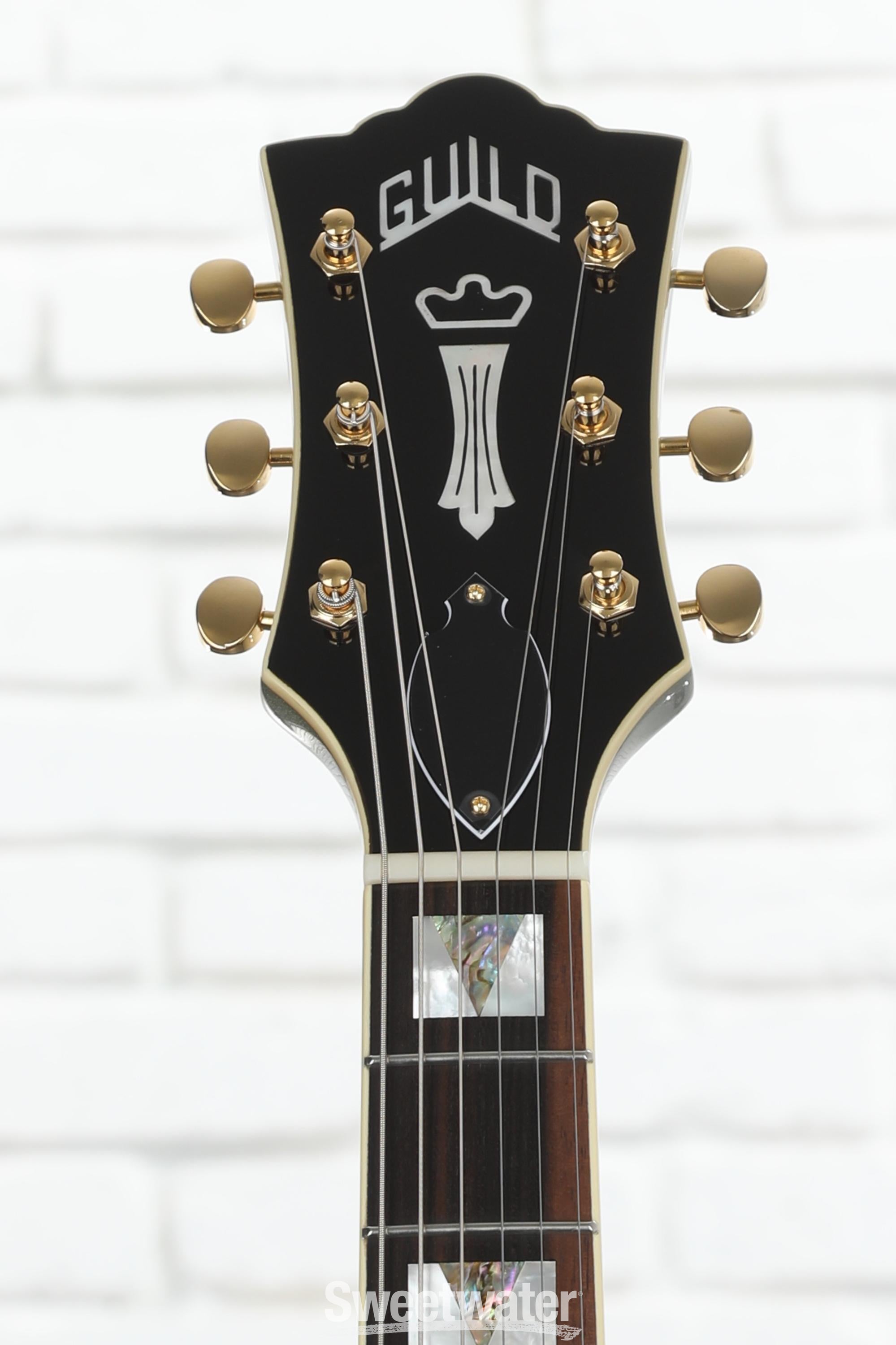 Guild Starfire VI Electric Guitar - Shoreline Mist | Sweetwater