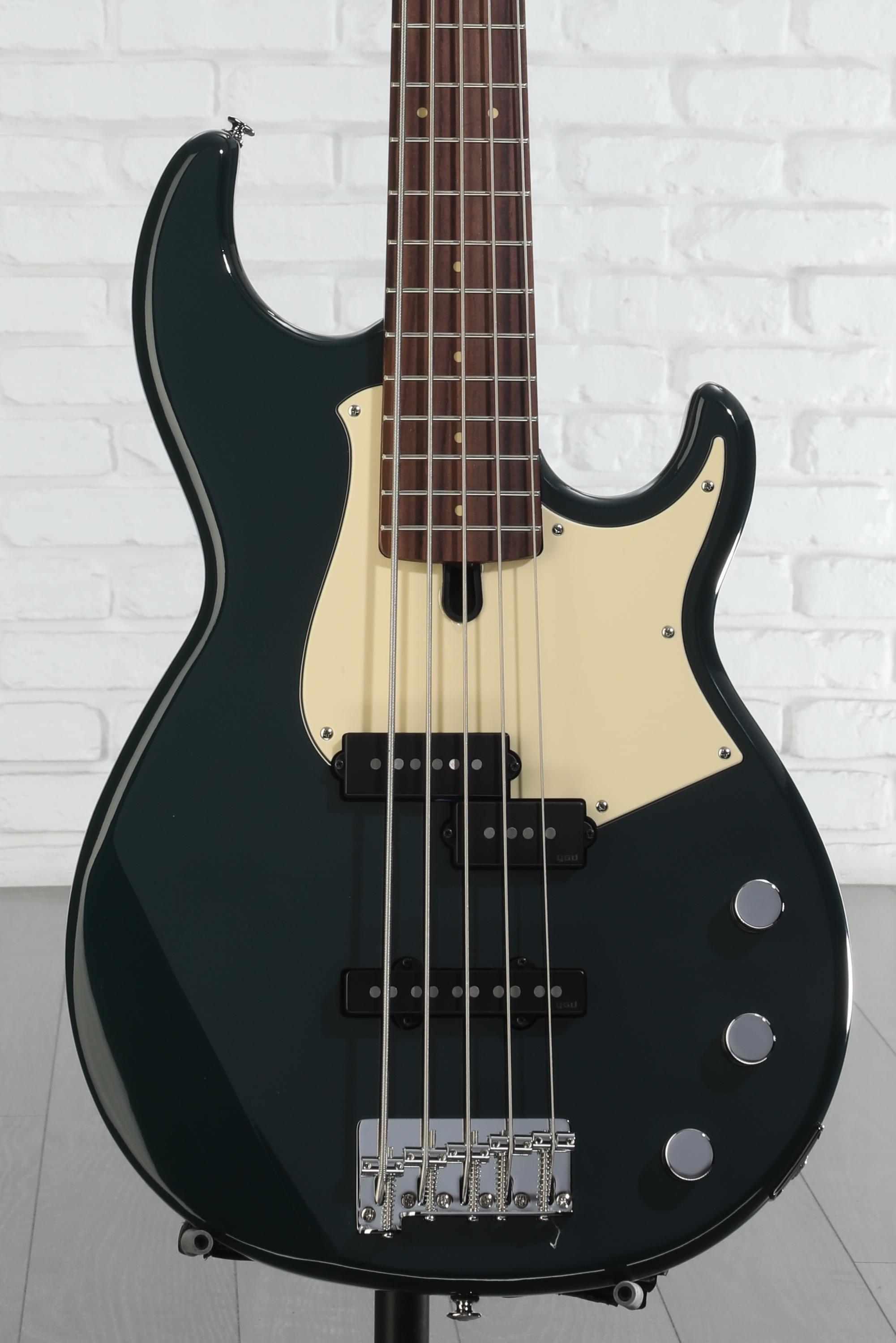 ベース YAMAHA bb435 TB Yamaha BB435 5-string Bass Guitar - Teal Blue | Sweetwater