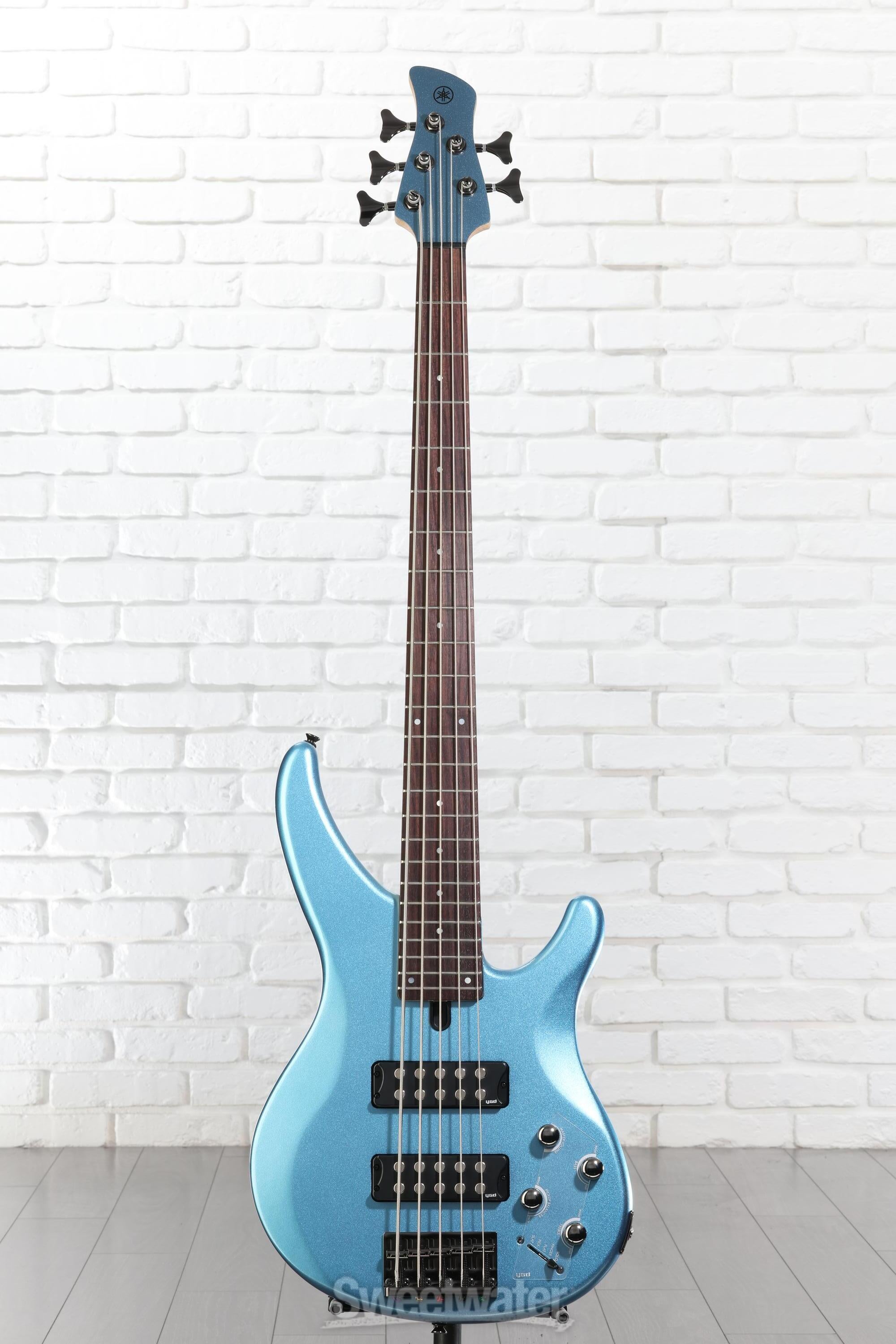 Yamaha TRBX305 5-string Bass Guitar - Factory Blue | Sweetwater