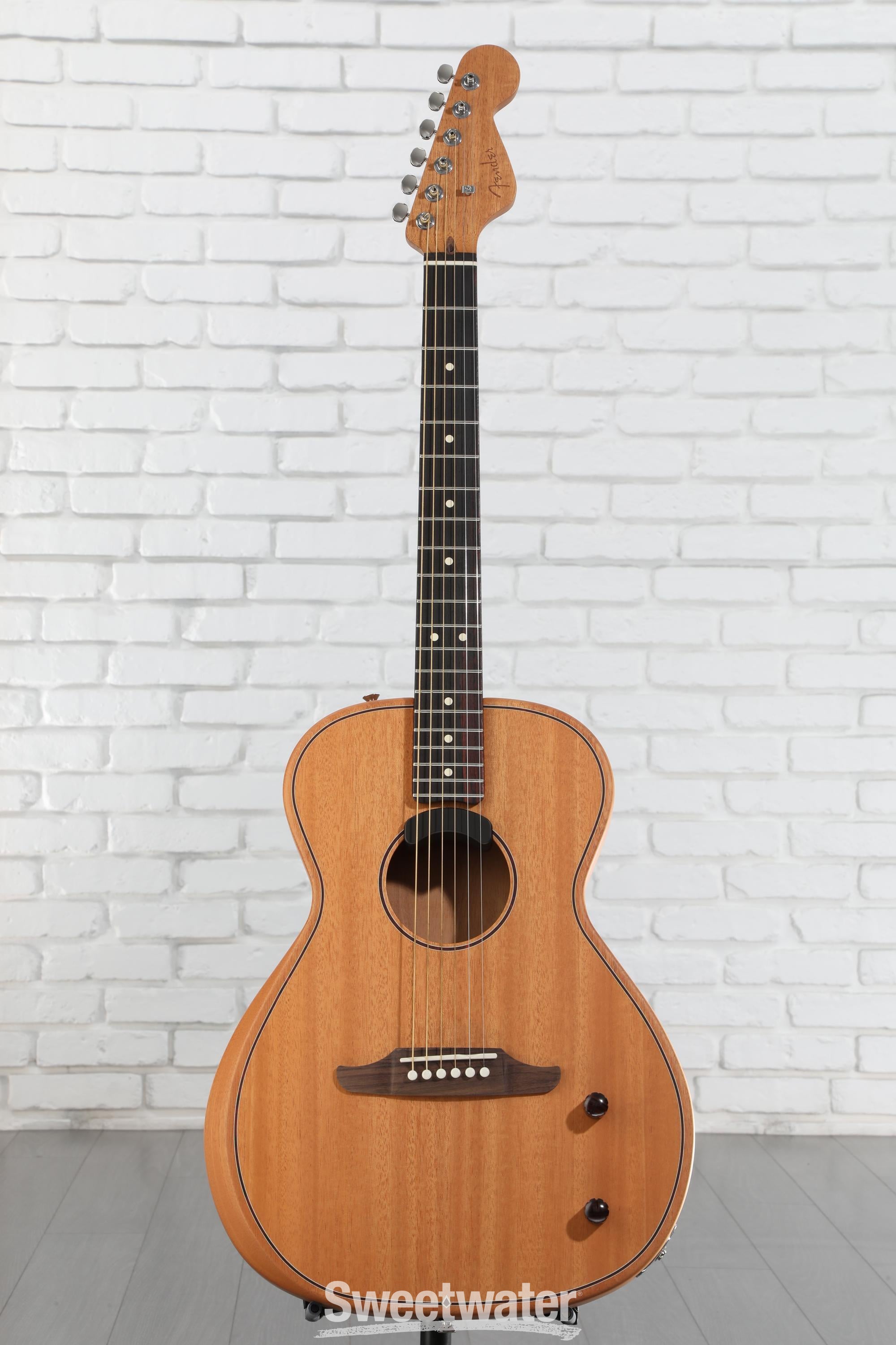 ギター Fender Highway Series Parlor Review: Fender's Highway Series Parlor—A Thinline Acoustic