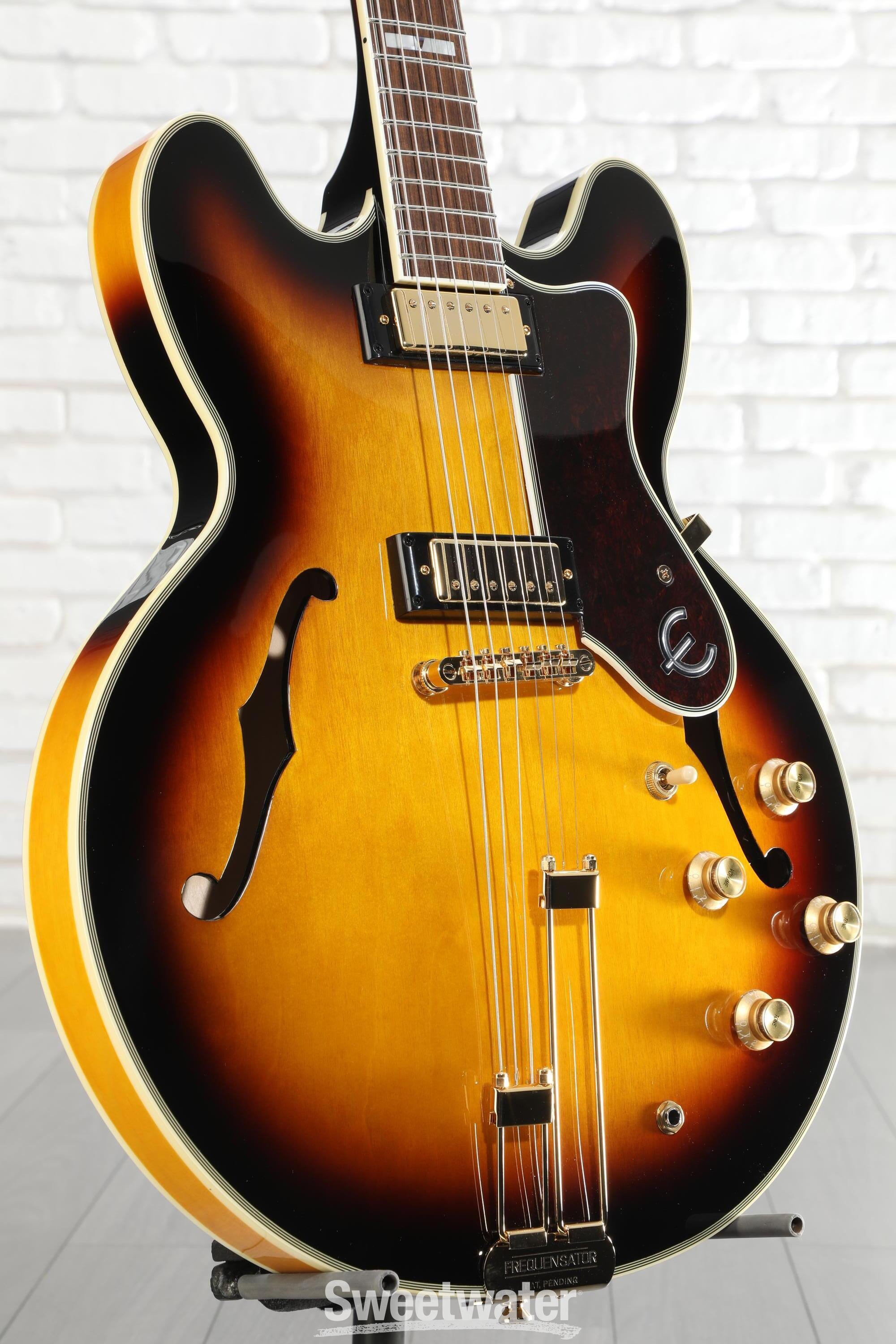 Epiphone Sheraton Frequensator Semi-hollowbody Electric Guitar
