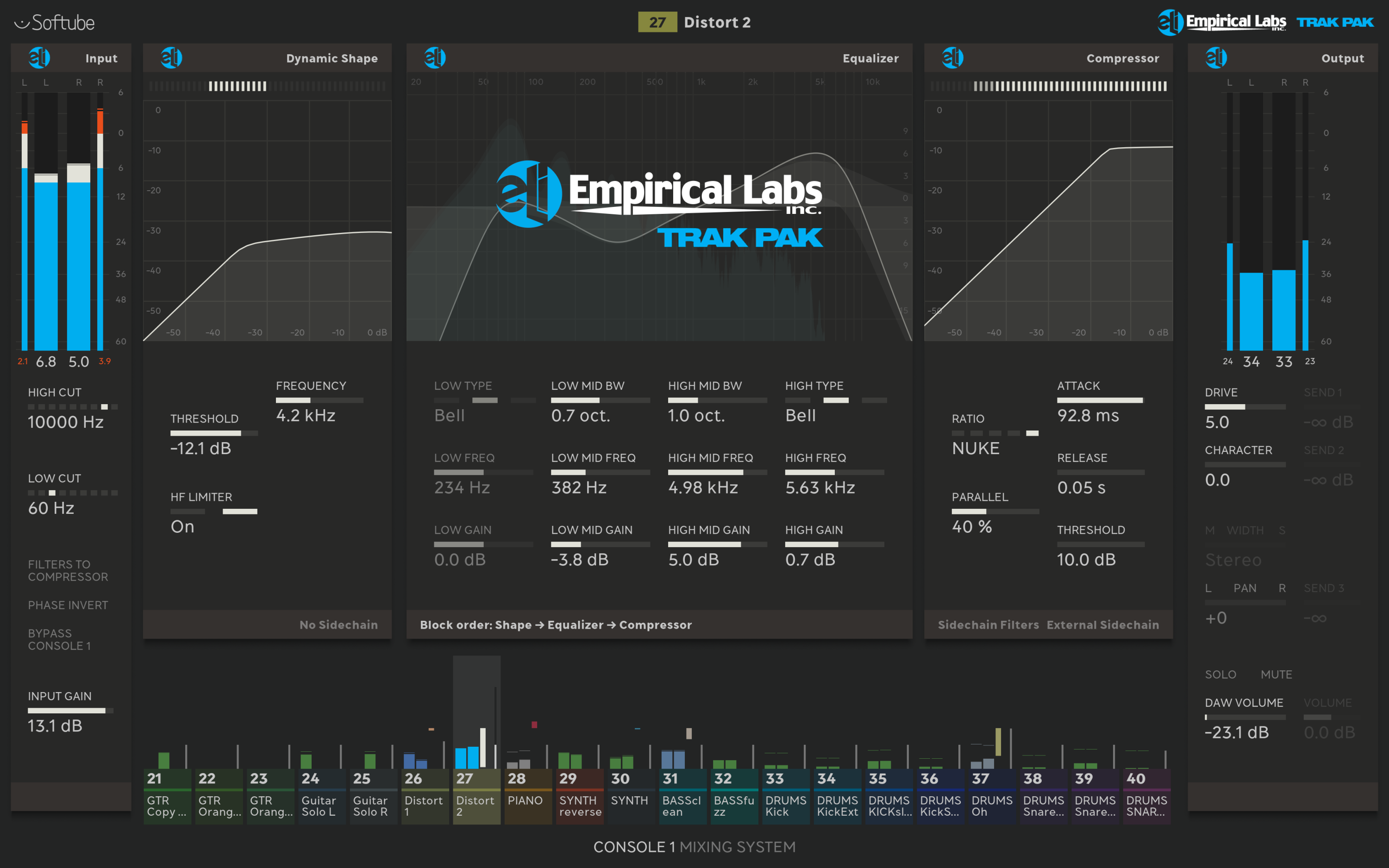 Photo of Softube Empirical Labs Trak Pak for Console 1