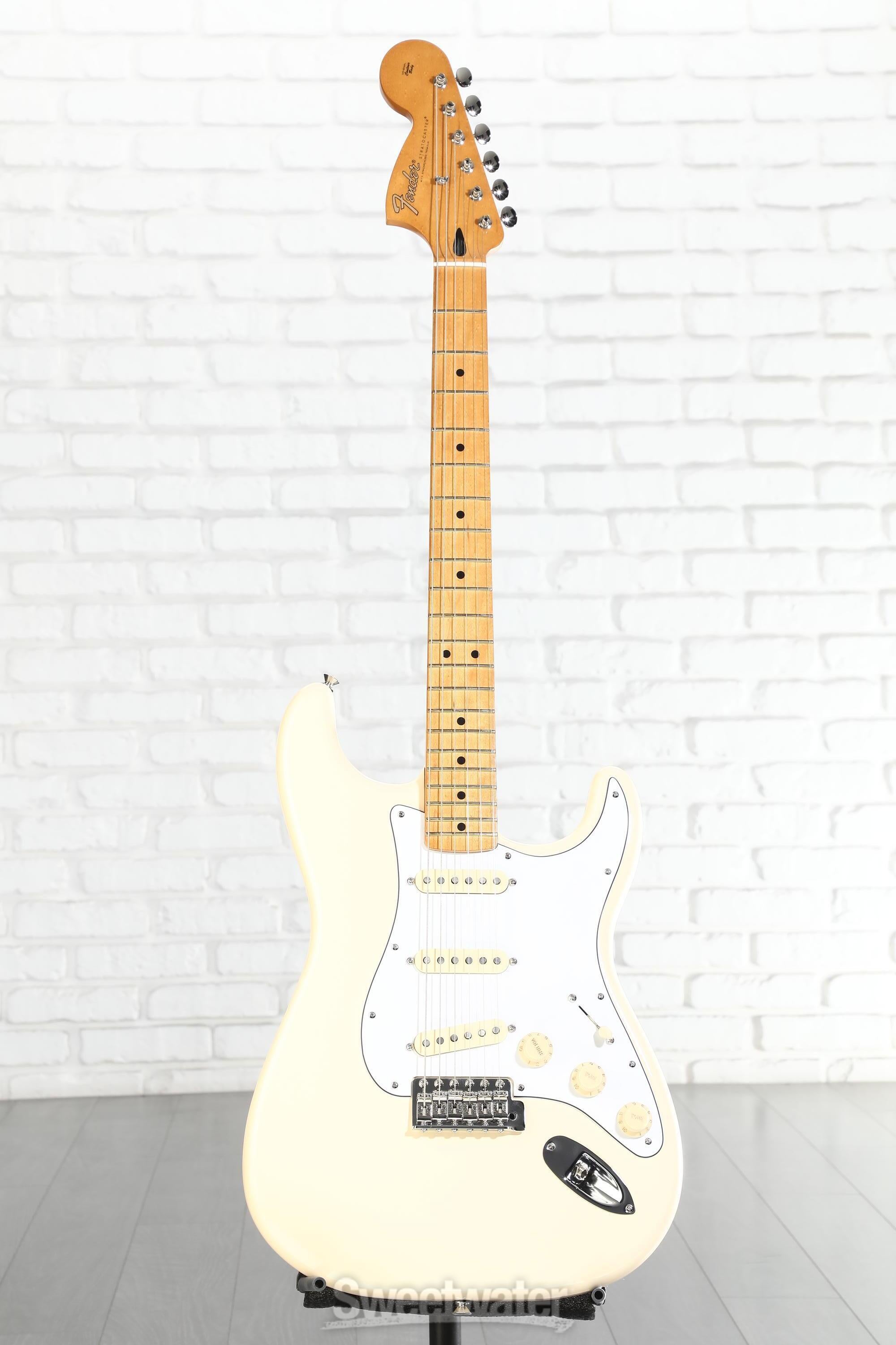 Fender Jimi Hendrix Stratocaster - Olympic White with Maple