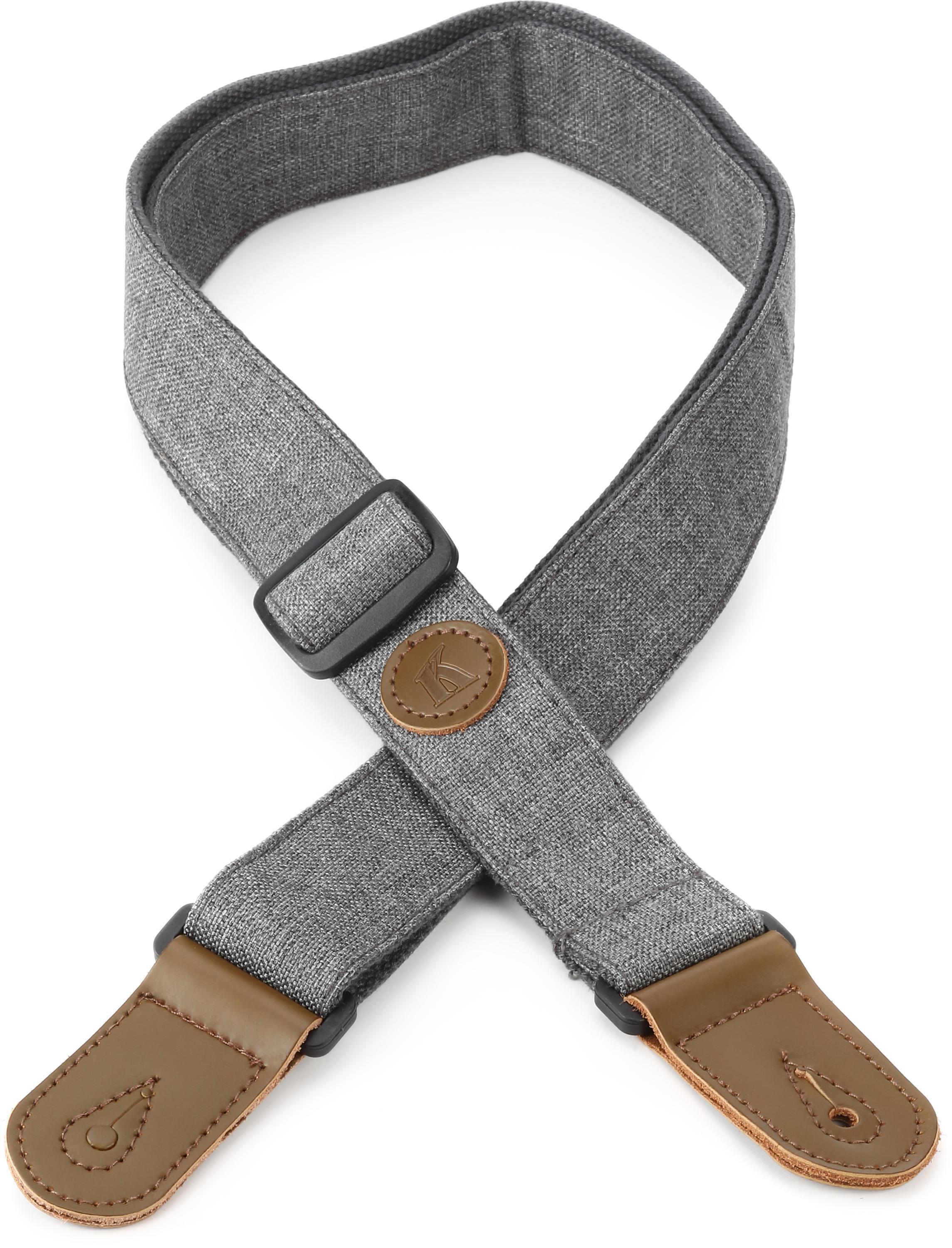 Photo of Kala Sonoma Coast Ukulele Strap - Goat Rock Gray
