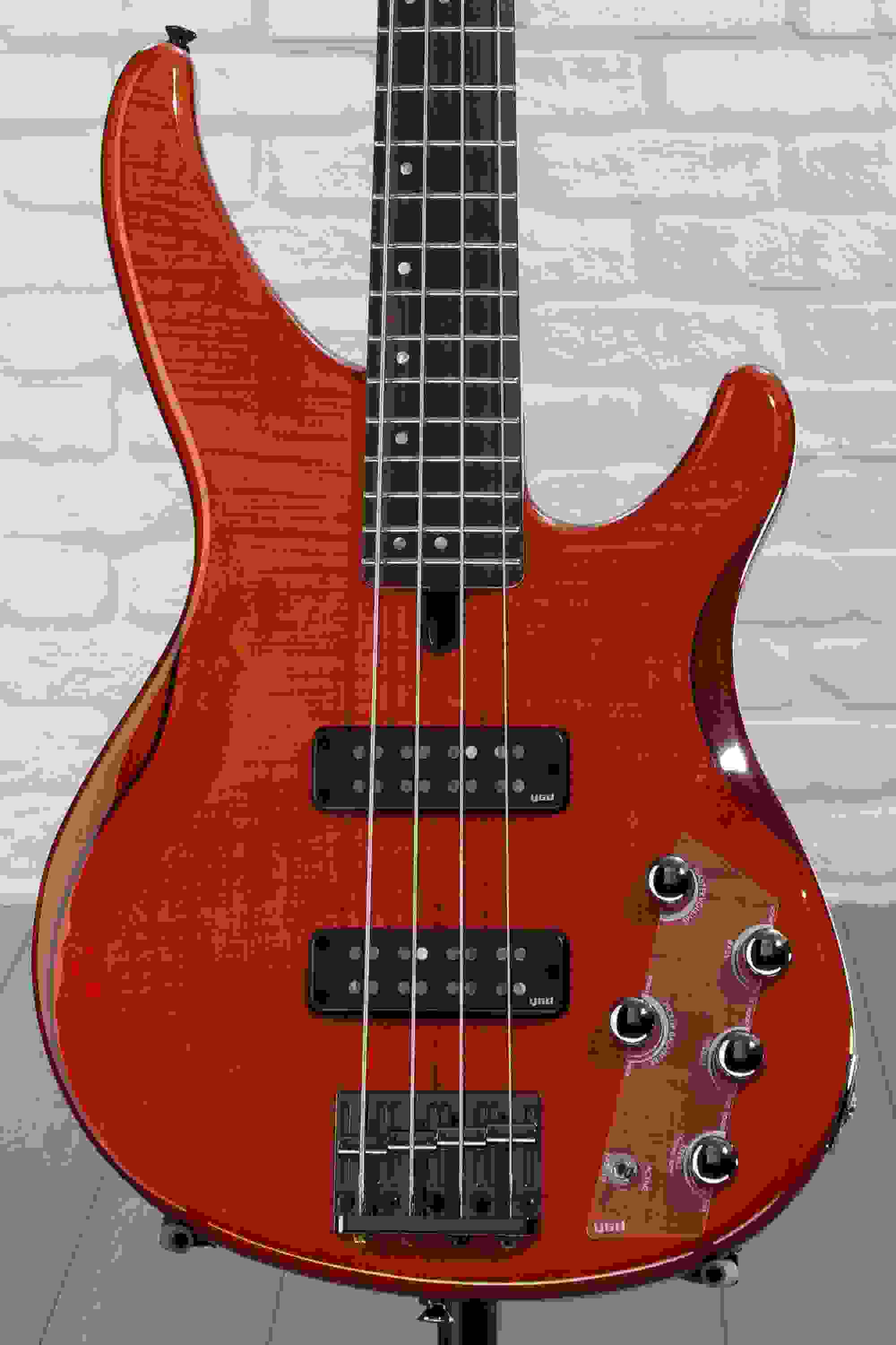 Yamaha TRBX604FM 4-string Bass Guitar - Caramel Brown