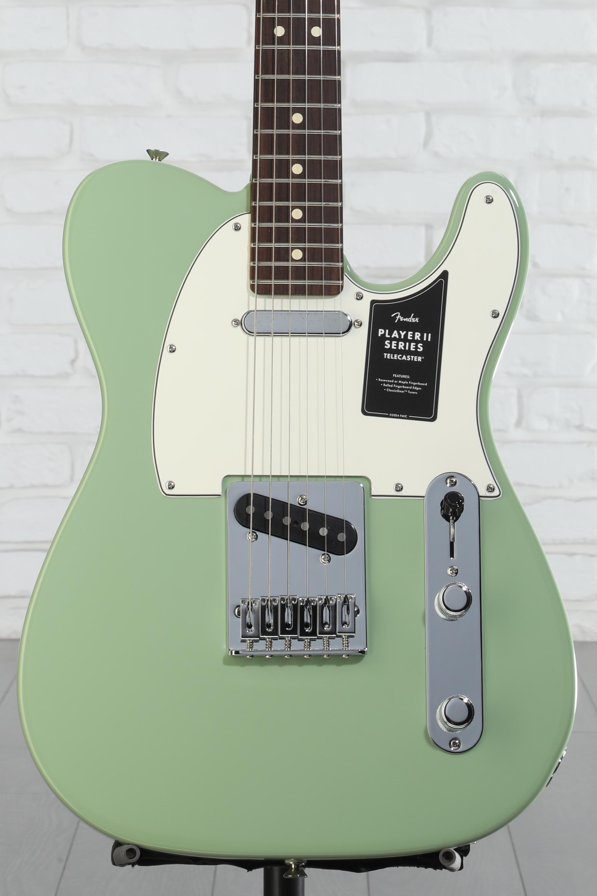 ギター Fender Player II Telecaster Birch Green Fender Player II Telecaster Electric Guitar - Birch Green