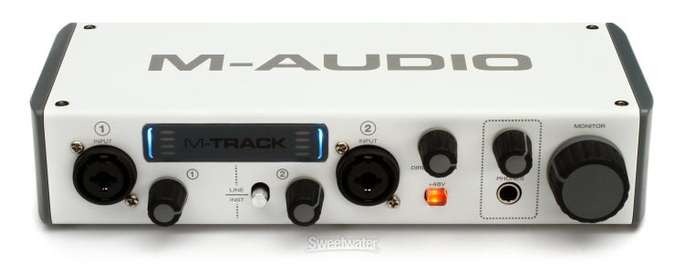 Interface audio USB M-AUDIO M-Track MKII - APMAC Nouvelle-Aquitaine