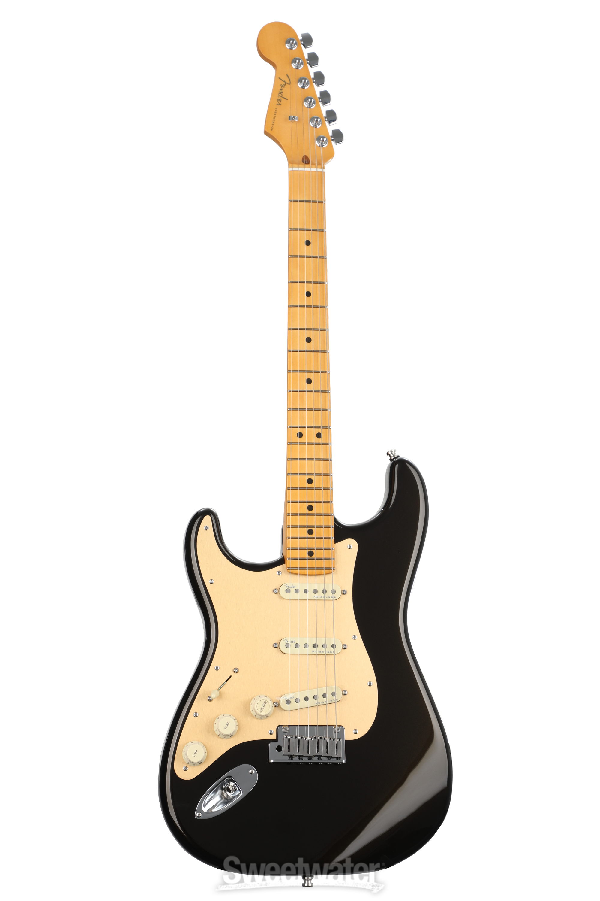 Fender American Ultra Stratocaster Left-handed - Texas Tea with 