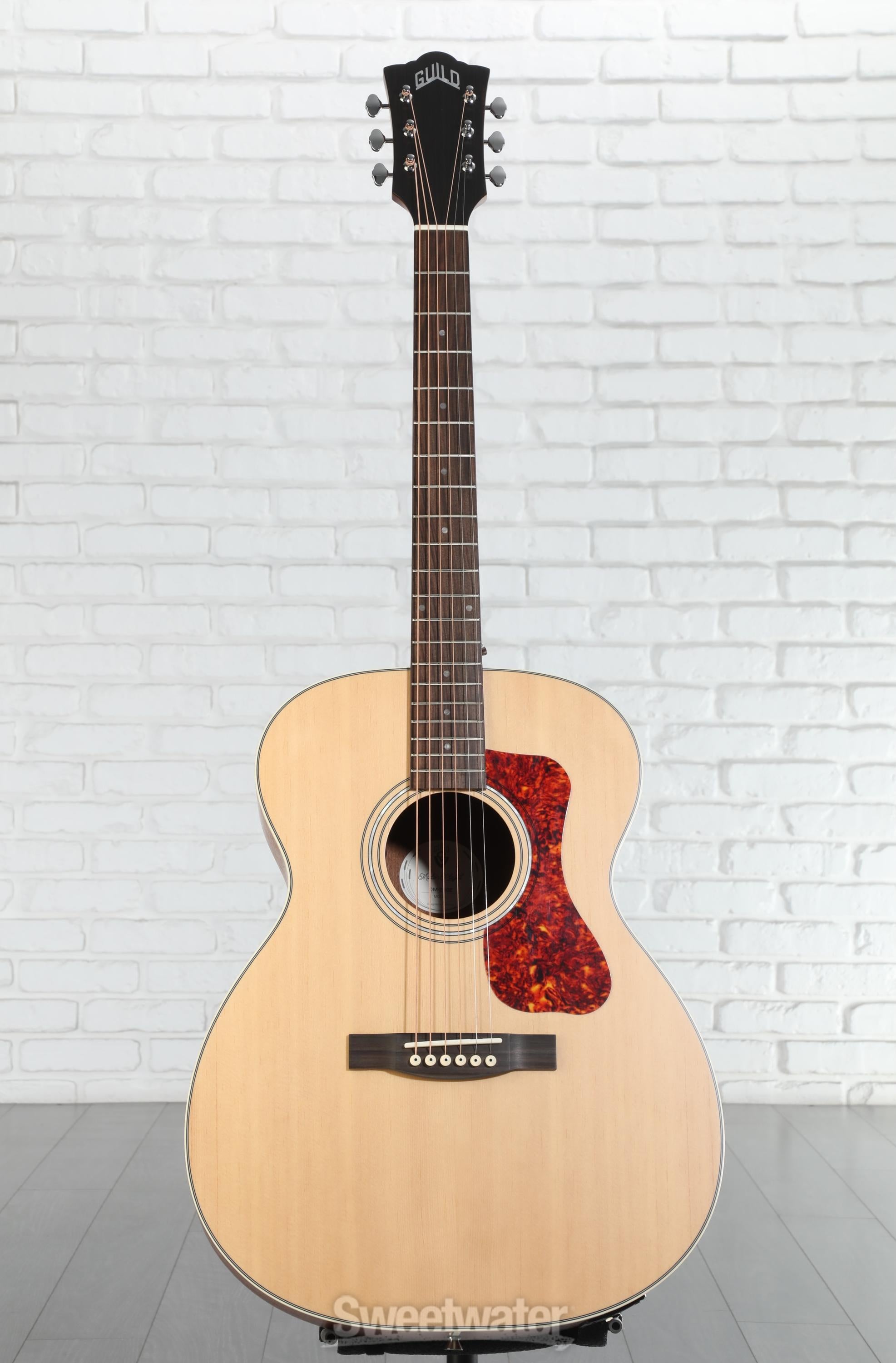 Guild OM-240E Acoustic-electric Guitar - Natural | Sweetwater