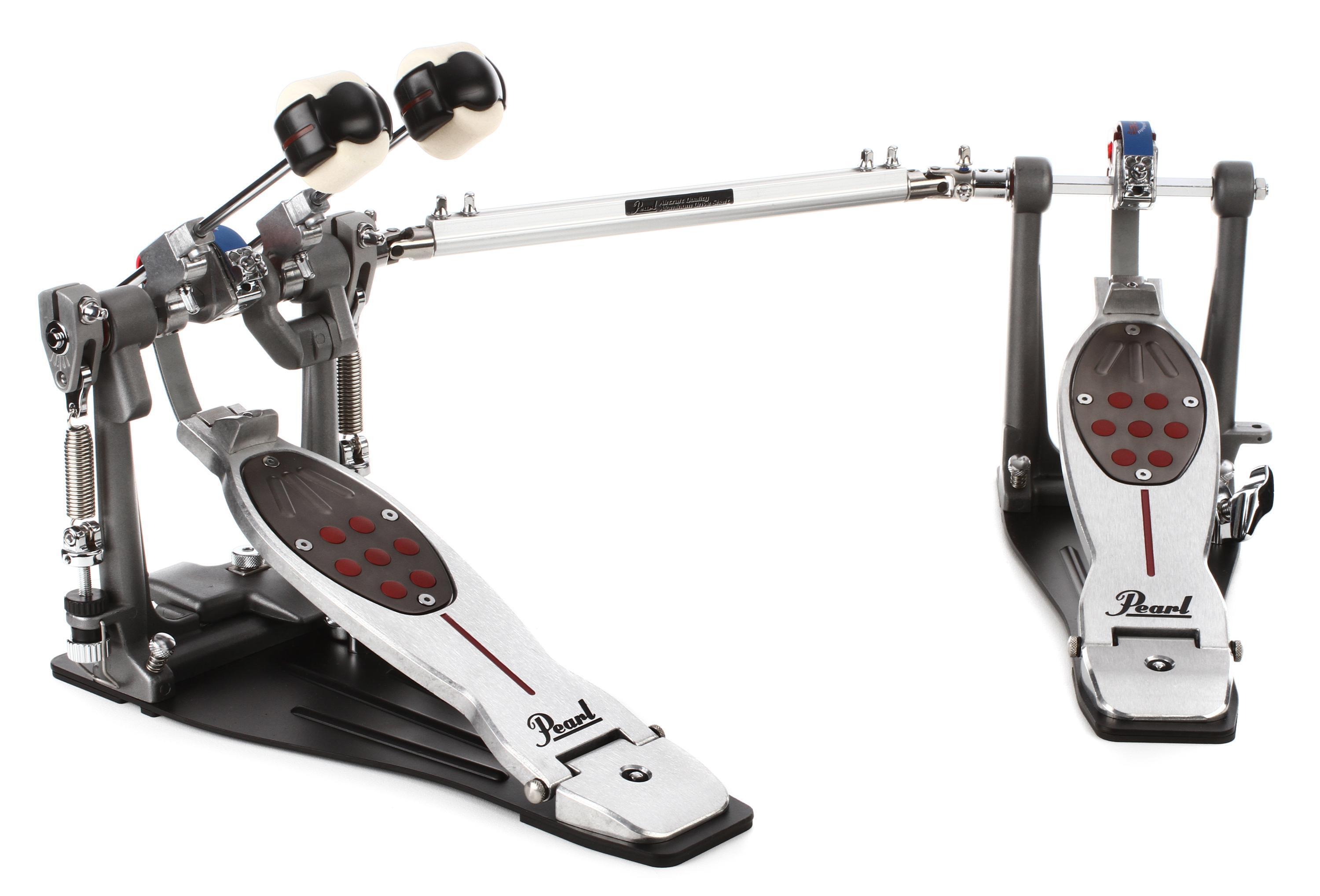 Photo of Pearl P2052BL Eliminator Redline Belt Drive Double Bass Drum Pedal - Left-Handed