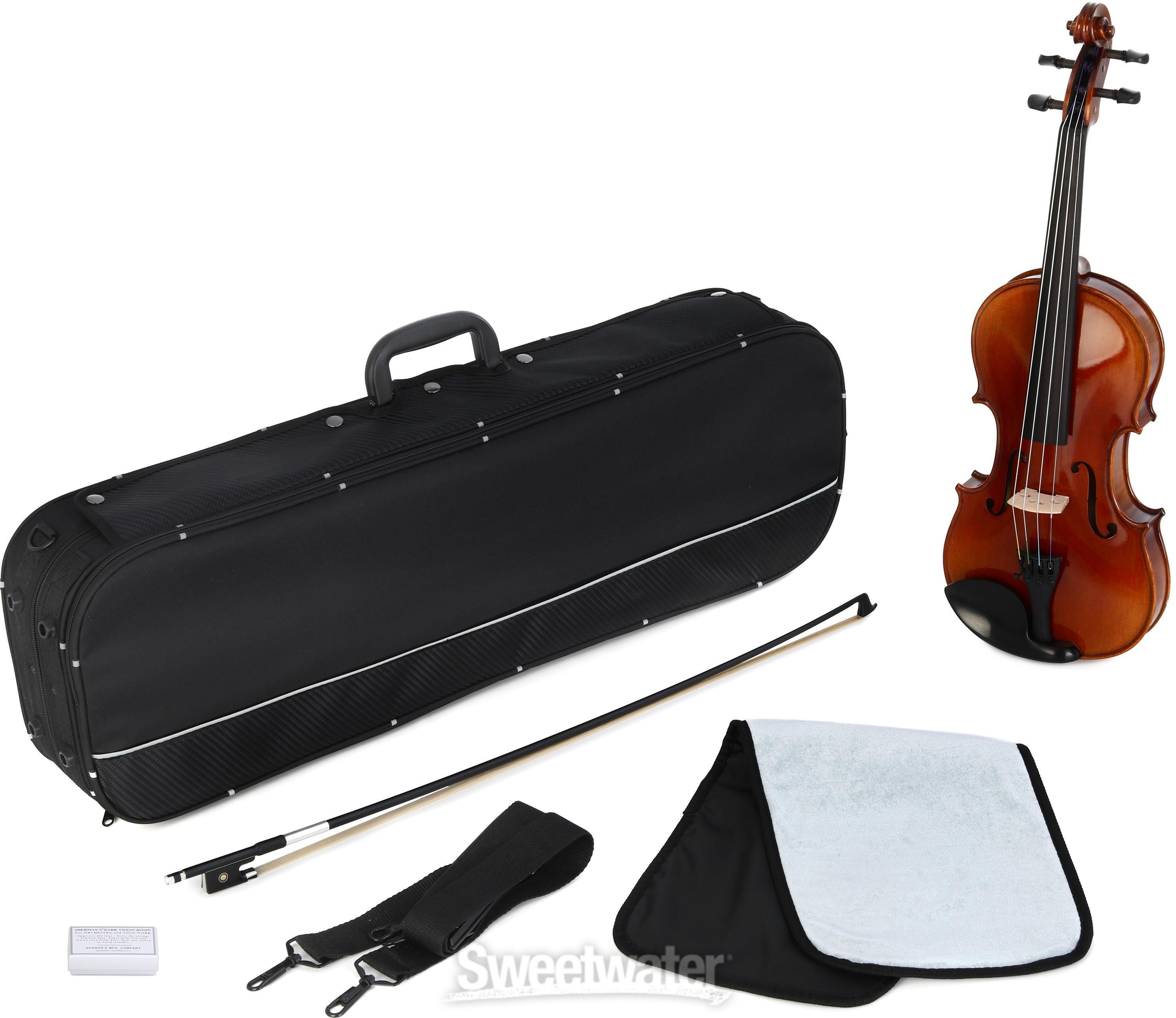 William Lewis & Son SWVL411E4H 411 Student Violin Outfit - 4/4