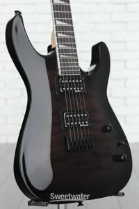 Jackson JS Series Dinky Arch Top JS32Q DKA HT Electric Guitar - Transparent Black Burst
