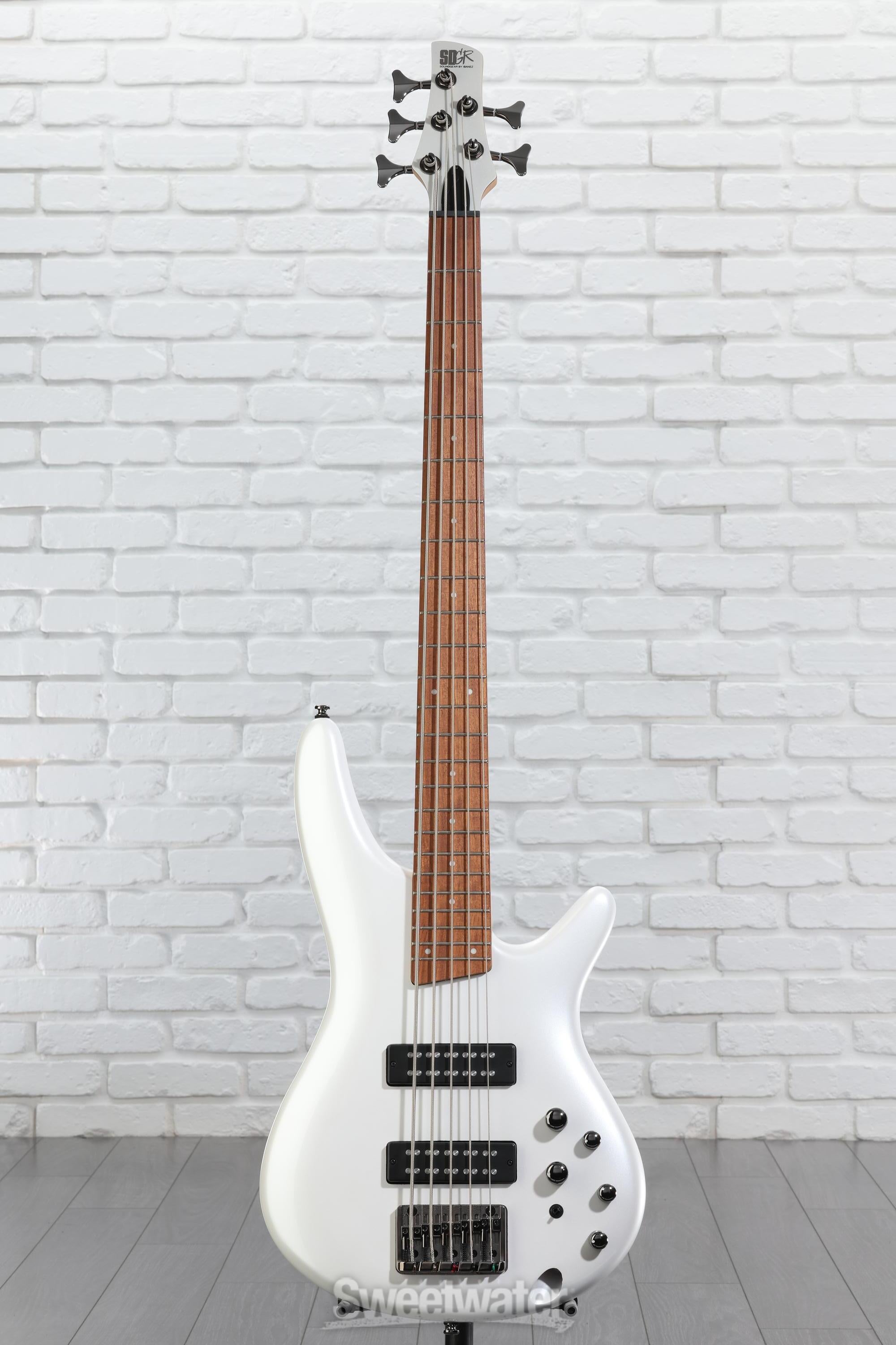 Ibanez Standard SR305E 5-string Bass Guitar - Pearl White