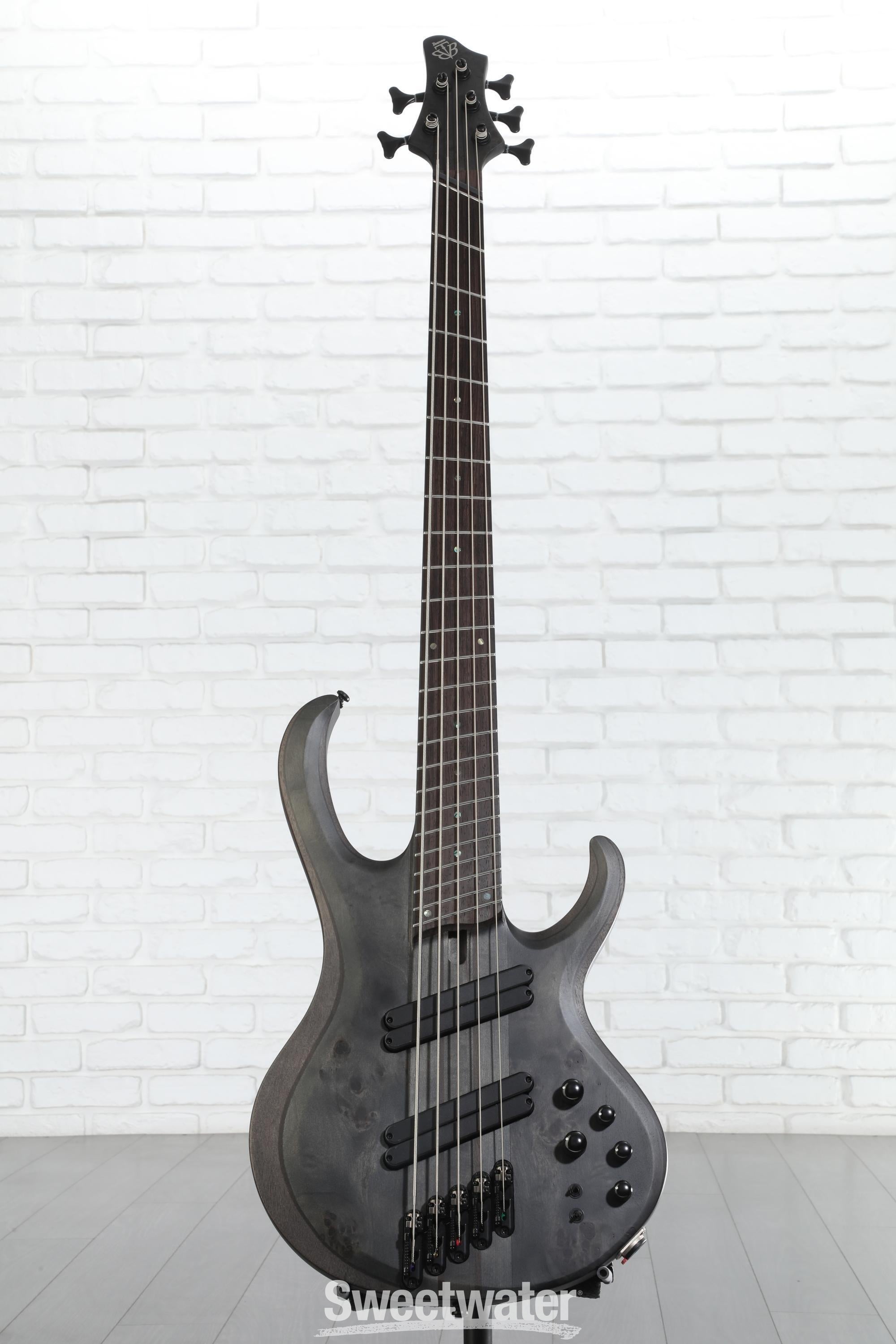 Ibanez Bass Workshop BTB805MS 5-string Bass Guitar - Transparent