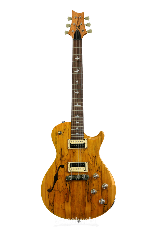 PRS SE Zach Myers Semi-Hollow - Spalted Santana Yellow PRS SE Zach Myers Semi-Hollow - Spalted Santana Yellow