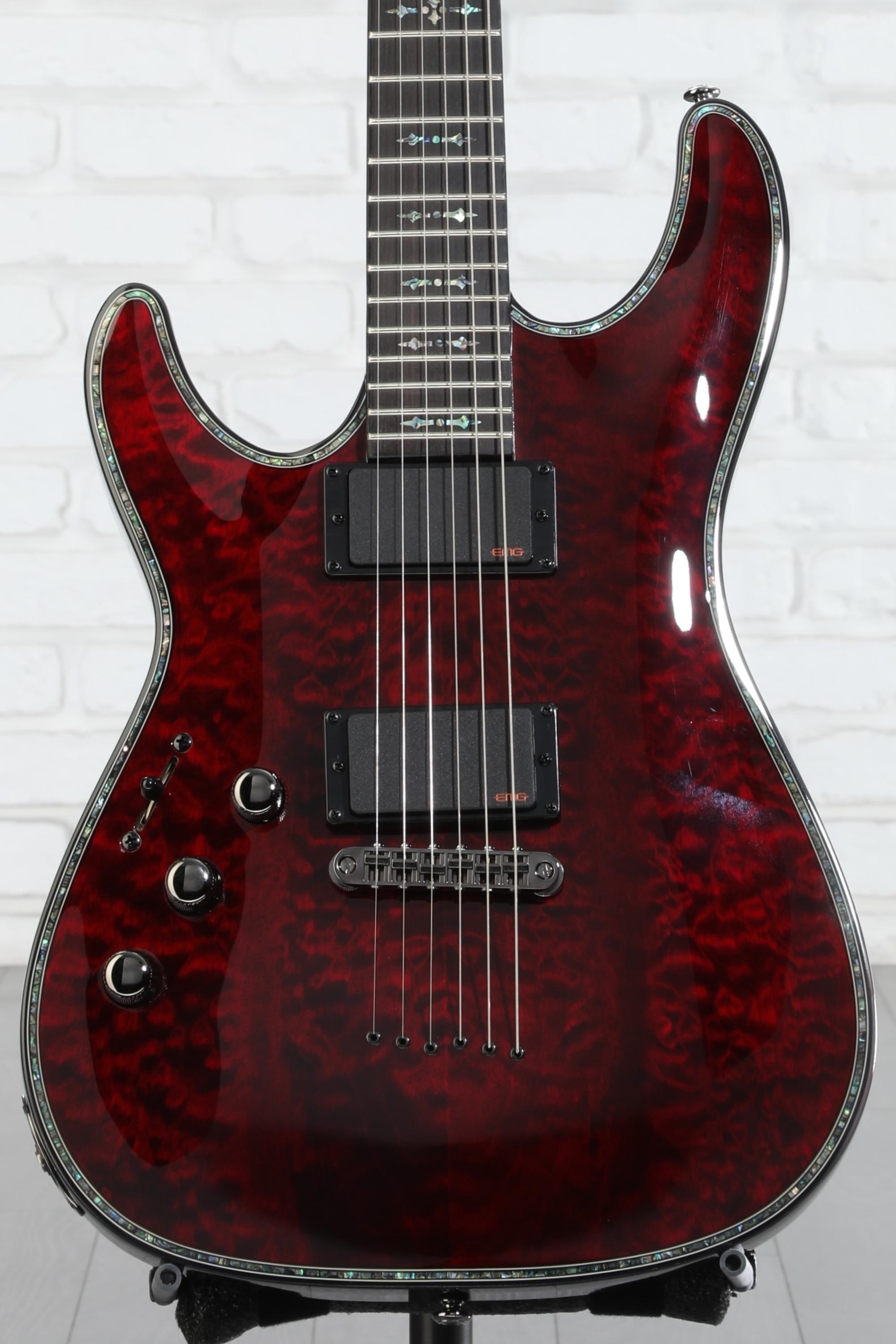 Schecter Hellraiser C-1 Left-handed - Black Cherry | Sweetwater