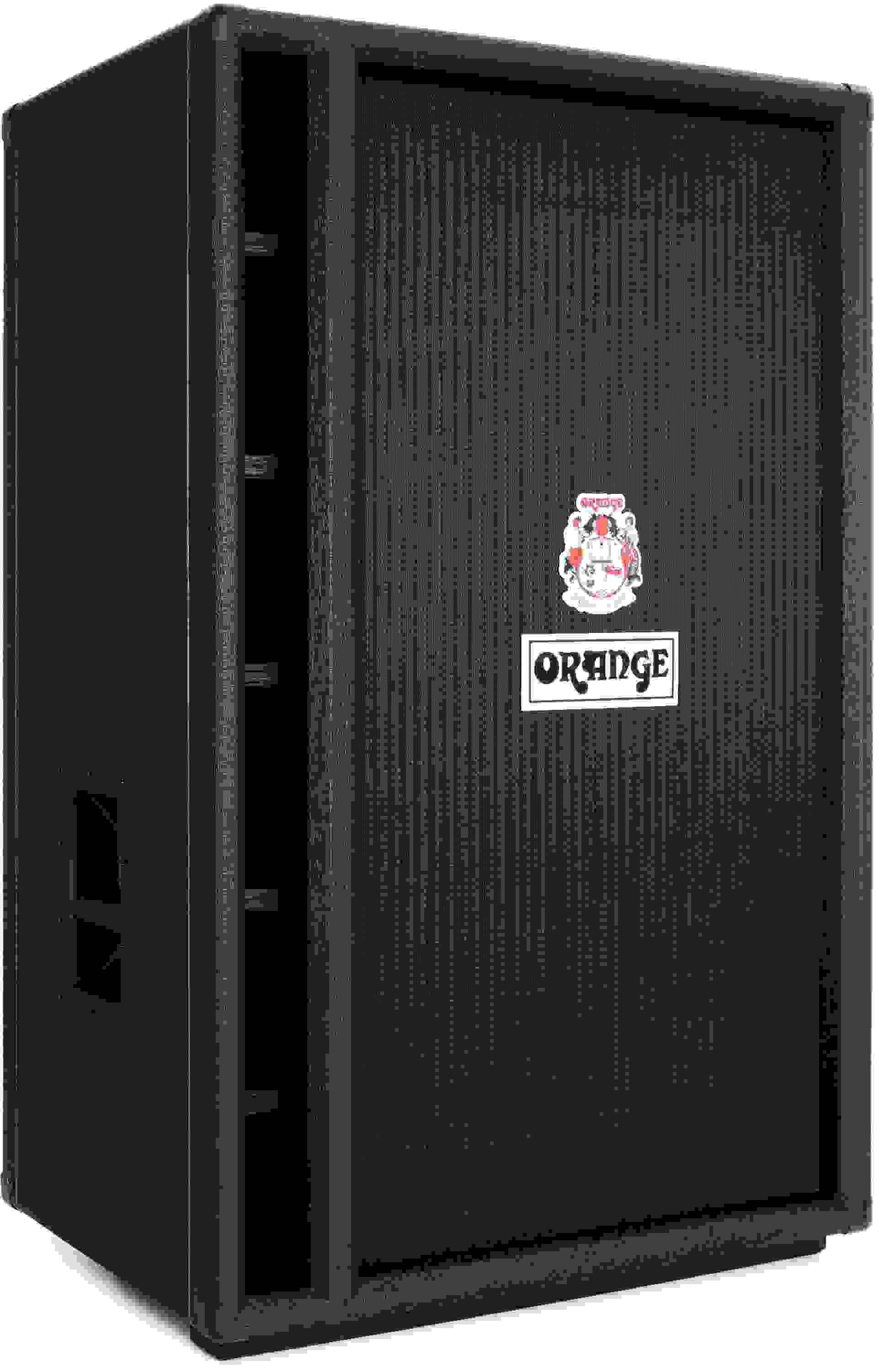 Orange OBC215 800-watt 2 x 15-inch Speaker Cabinet - Black